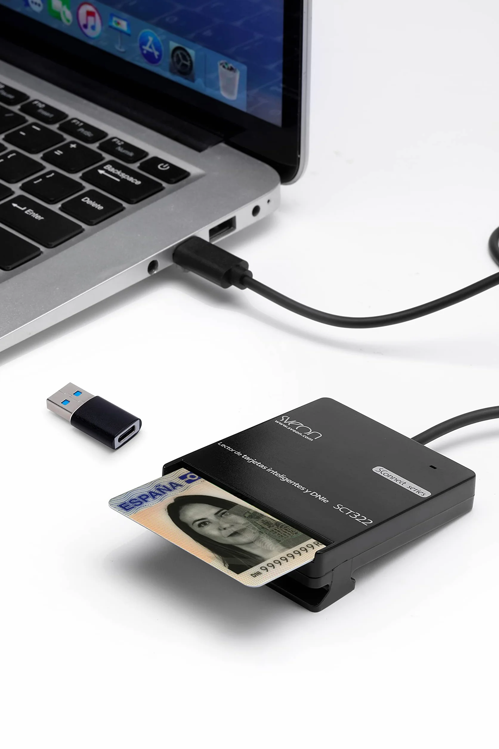 Sveon SCT322 lettore di card readers Interno Nero