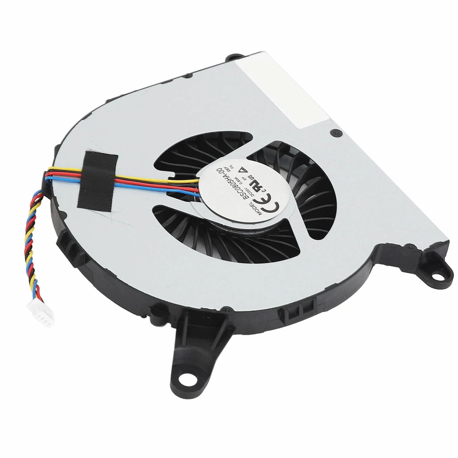 Bewinner Ventola di Raffreddamento CPU di Ricambio per NUC8 NUC8i7BEH NUC8i5BEH NUC8i5BEK NUC8i3BEH, 4 Pin 5 V 0,6 A BSC0805HA‑00 Ventola di Raffreddamento CPU Mini PC