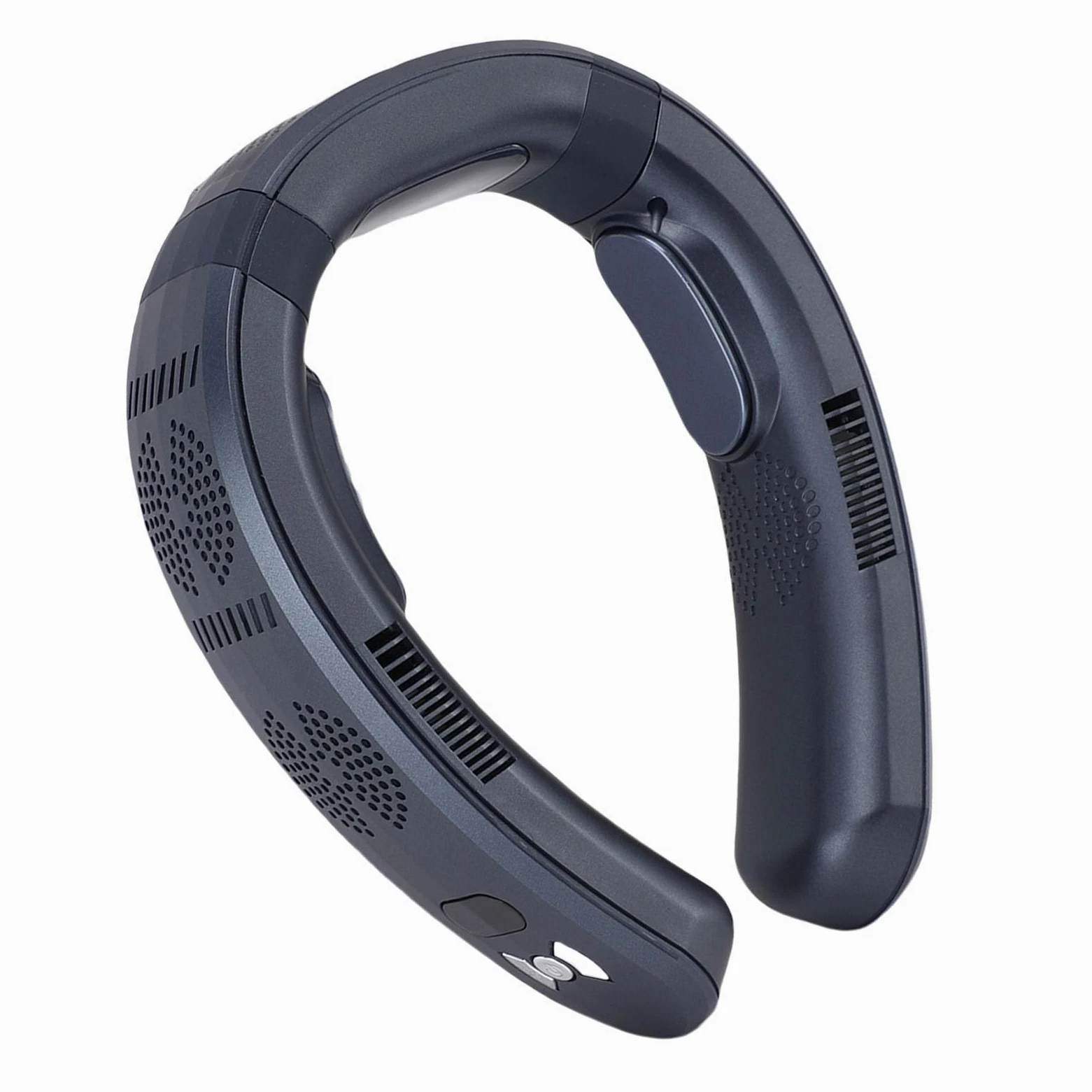 Jiawu Ventilatore da Collo, Ventilatore Portatile Ricaricabile a 3 velocità di Raffreddamento e Riscaldamento, Personale con Funzionamento Silenzioso Batteria da 10000 MAh per Casa Ufficio Ciclismo