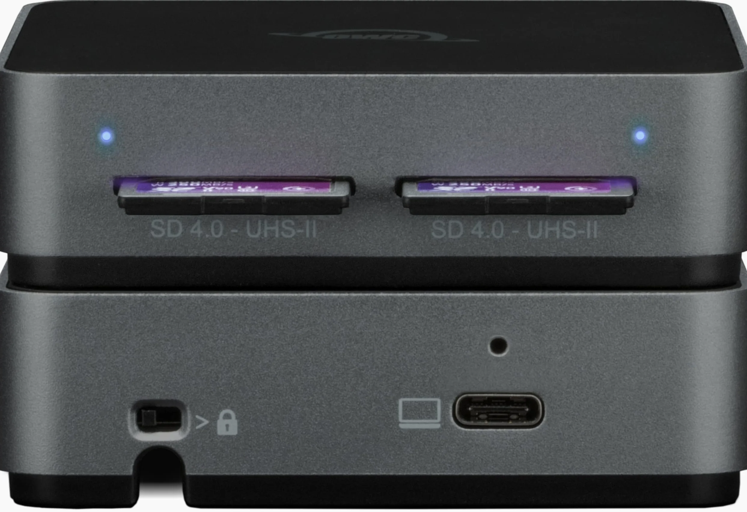 OWC Atlas Dual SD Card Reader, USB-C Dual-Slot SDXC UHS-II Card Reader, (OWCTCDSDRDR)