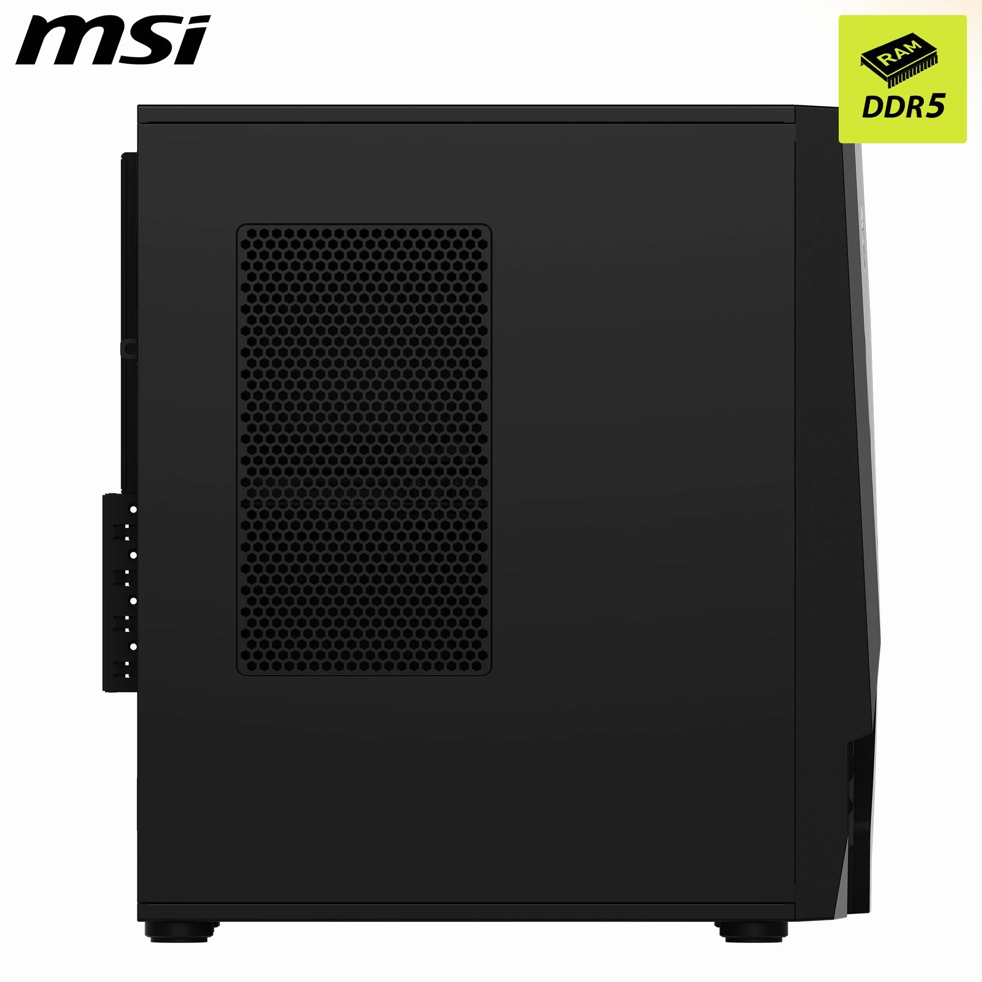 MSI MAG Infinite E1 14NVL5-104EU Gaming PC Intel Core i5 14400F GeForce RTX 5060 8G 16GB RAM DDR5 1TB SSD PCIe GEN4x4 NVMe Wi-Fi 6E 80+ Bronze