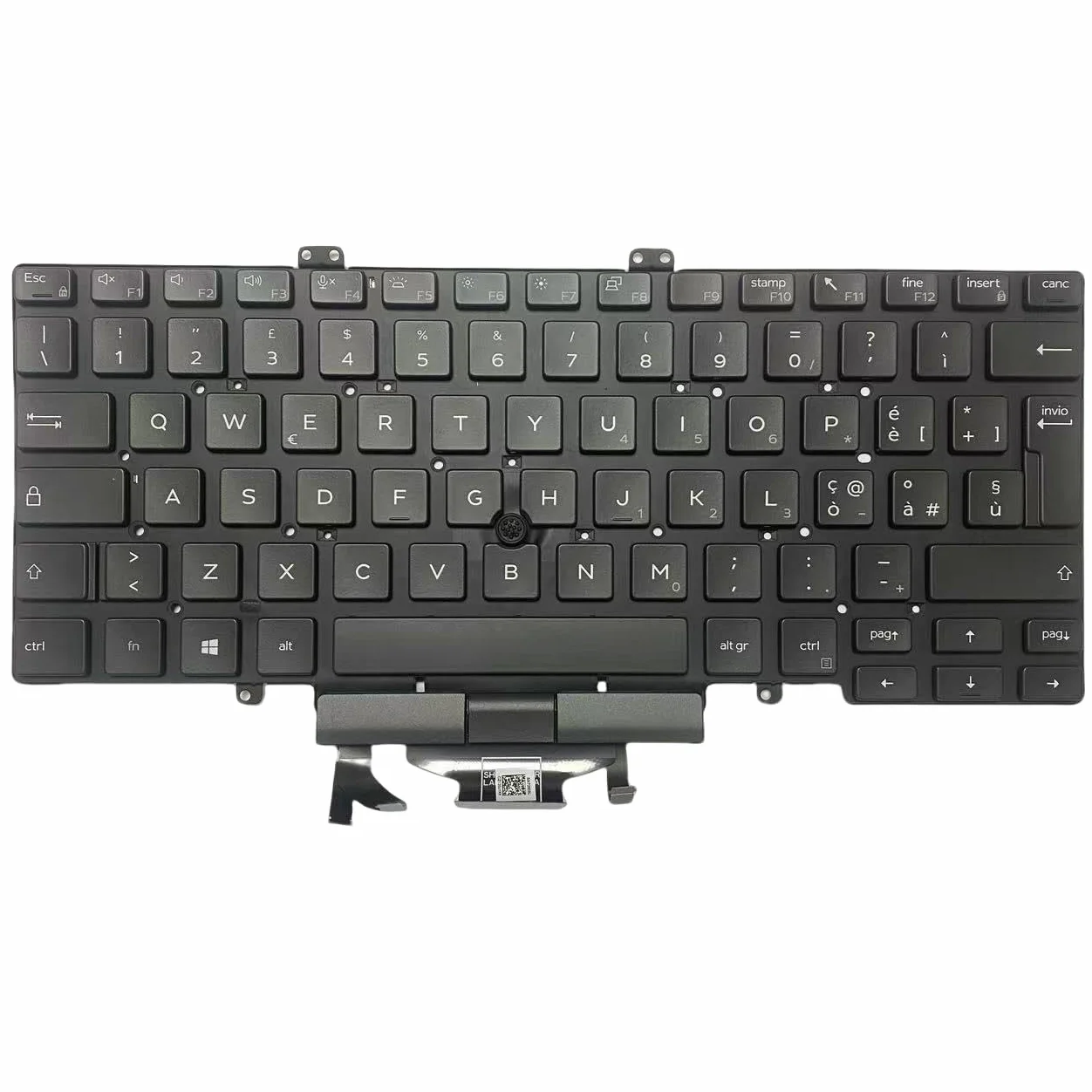 Tastiera Italiano Retroilluminata con Puntatore per Dell Latitude Serie 3400 5400 5401 5410 5411 7400 7410 Layout Italiano