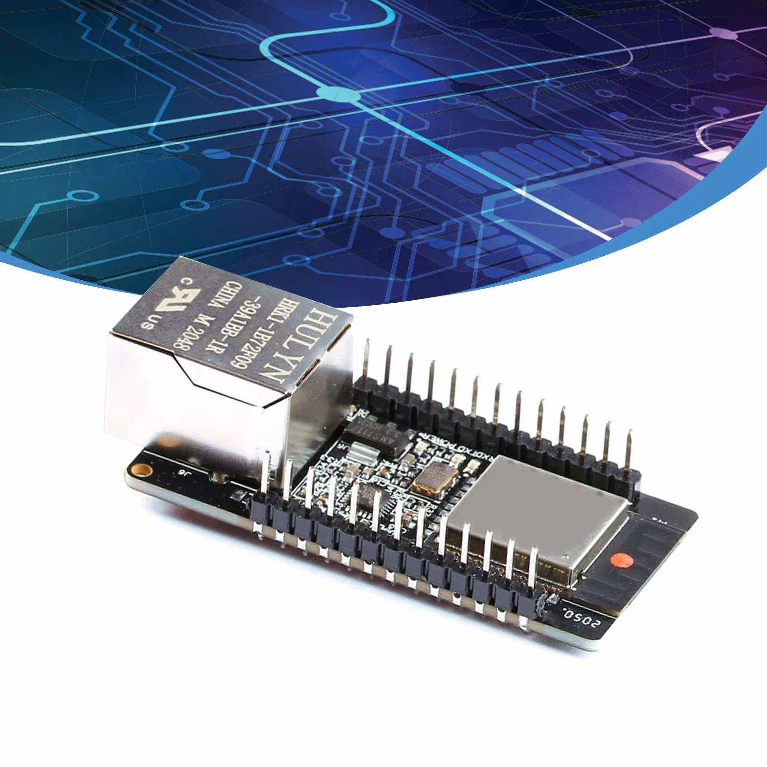 ARCELI - WT32-ETH01 Porta seriale integrata, connettività combo Bluetooth + WiFi, modulo gateway