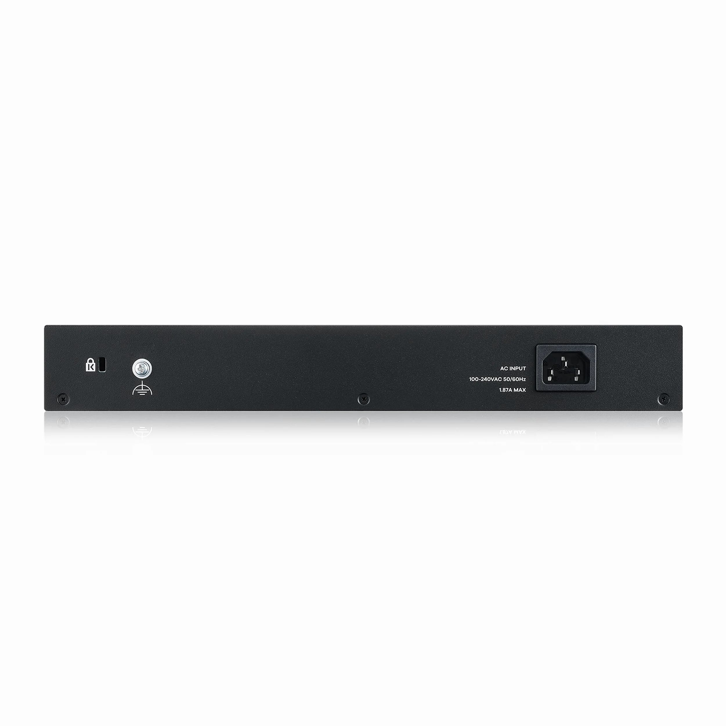 Zyxel 24 Port GbE PoE Switch | 130 Watt 802.3at | Rackmount | Smart Hybrid Mode | Standalone o Nebula Cloud [GS1915-24EP]