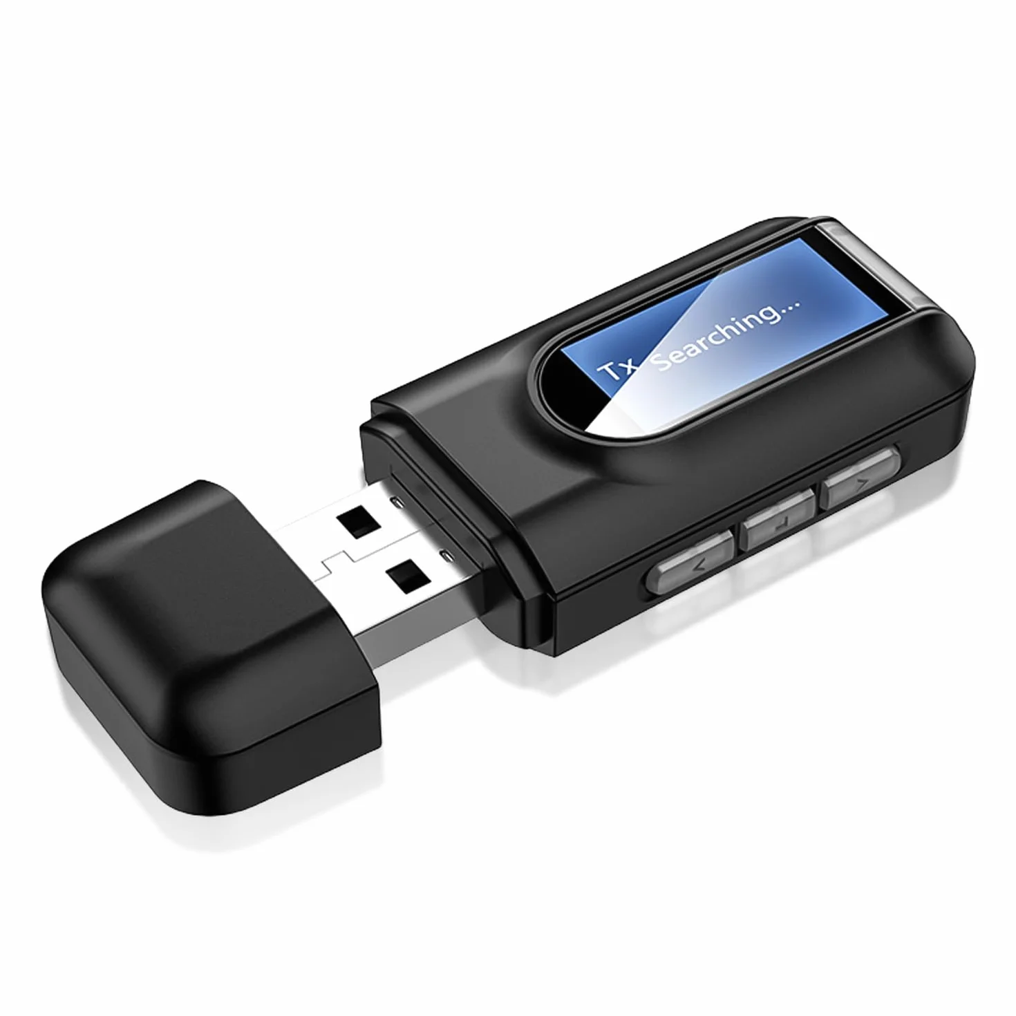 Adattatore Bluetooth Audio USB 5.0: Nizirioo 2 in 1 Wireless Chiavetta Bluetooth con Cavo da 3,5 mm, Portatile Bluetooth Trasmettitore per Auto TV PC Impianto Stereo, Plug And Play
