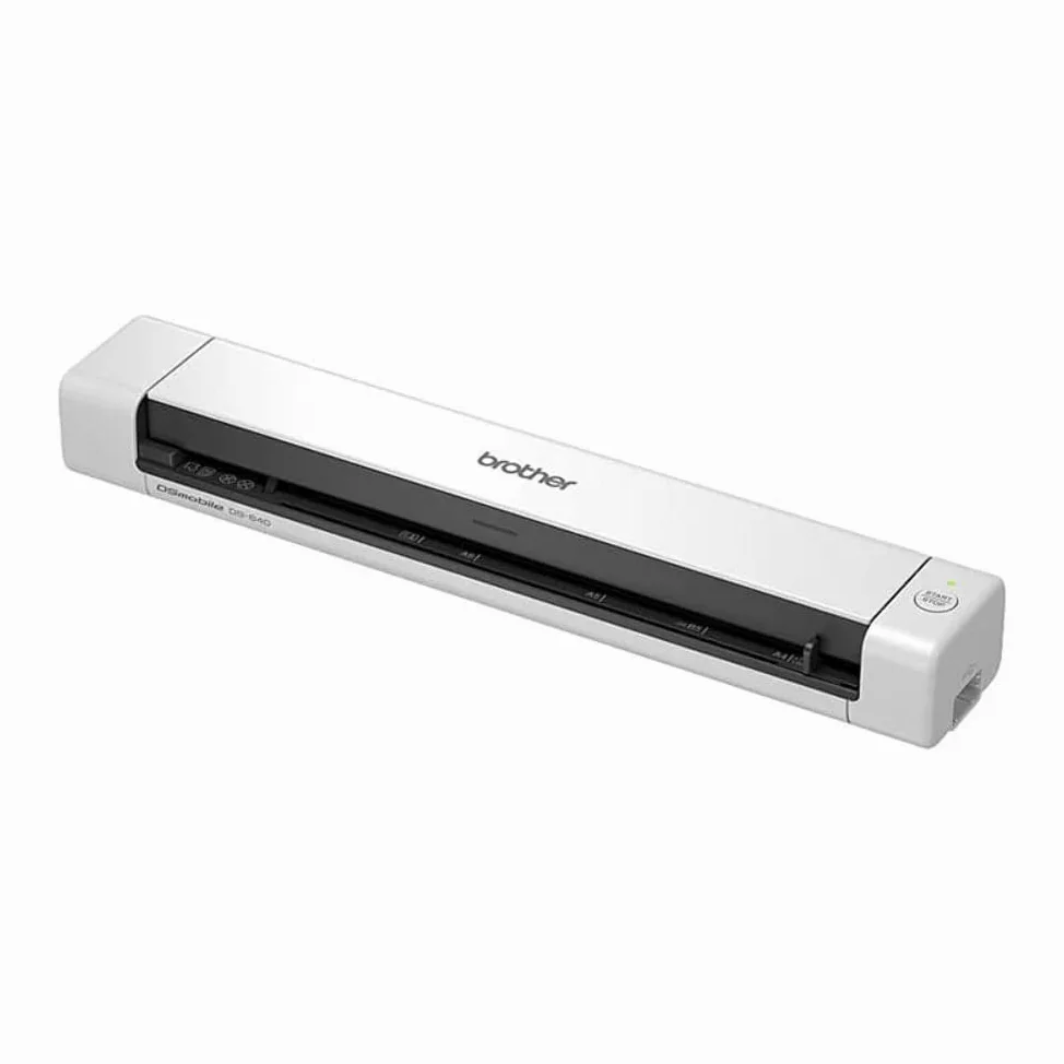 Brother DS-640 DSmobile - Scanner per documenti portatile, 1200 x 1200 dpi, larghezza 301 mm, lunghezza 50,6 mm, altezza 36,8 mm