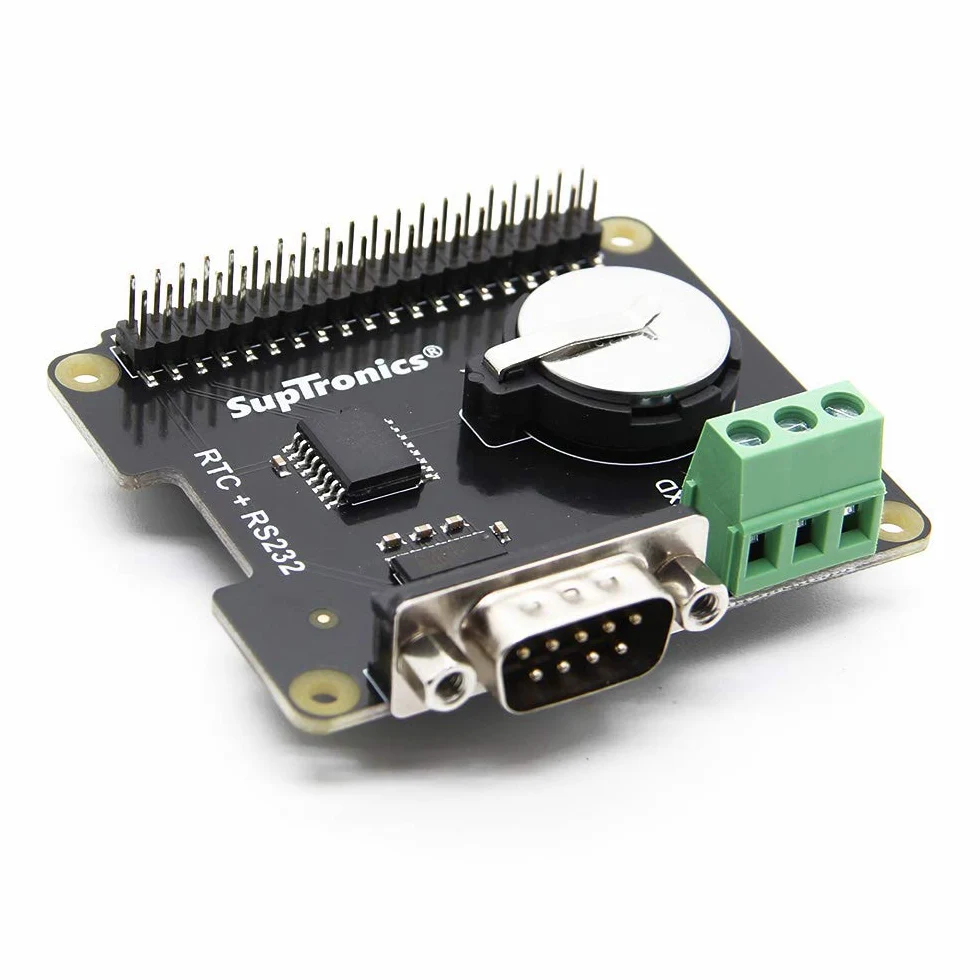 BliliDIY Scheda Di Espansione X230 Rs232 Seria Port \U0026 Real-Time Clock (Rtc) Per Raspberry Pi