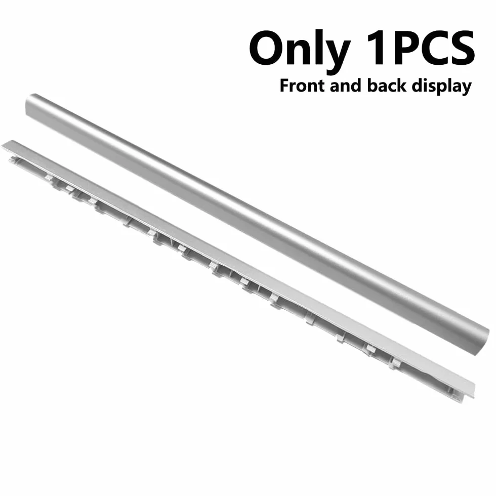 ZAHARA LCD Copri Cerniere Cover per HP 250 255 256 G8, 250 255 256 G9, 15DW 15TDW,15SDU, 15GW TPNC139 L52010001 FPW50 AP2H8000300 Hinges Coperchio Copertura LCD Hinge Cover cap(Silver)