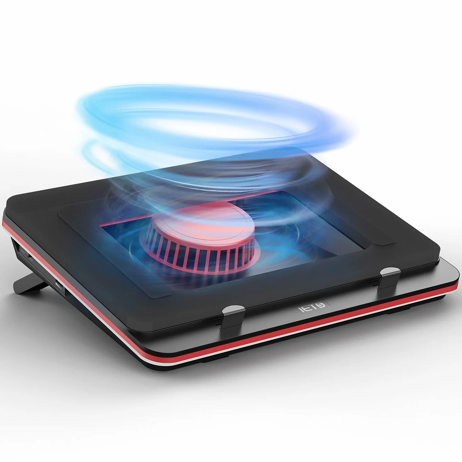 IETS GT500 Potente Ventola Turbo Pad di Raffreddamento per Laptop 5000 Giri/Min