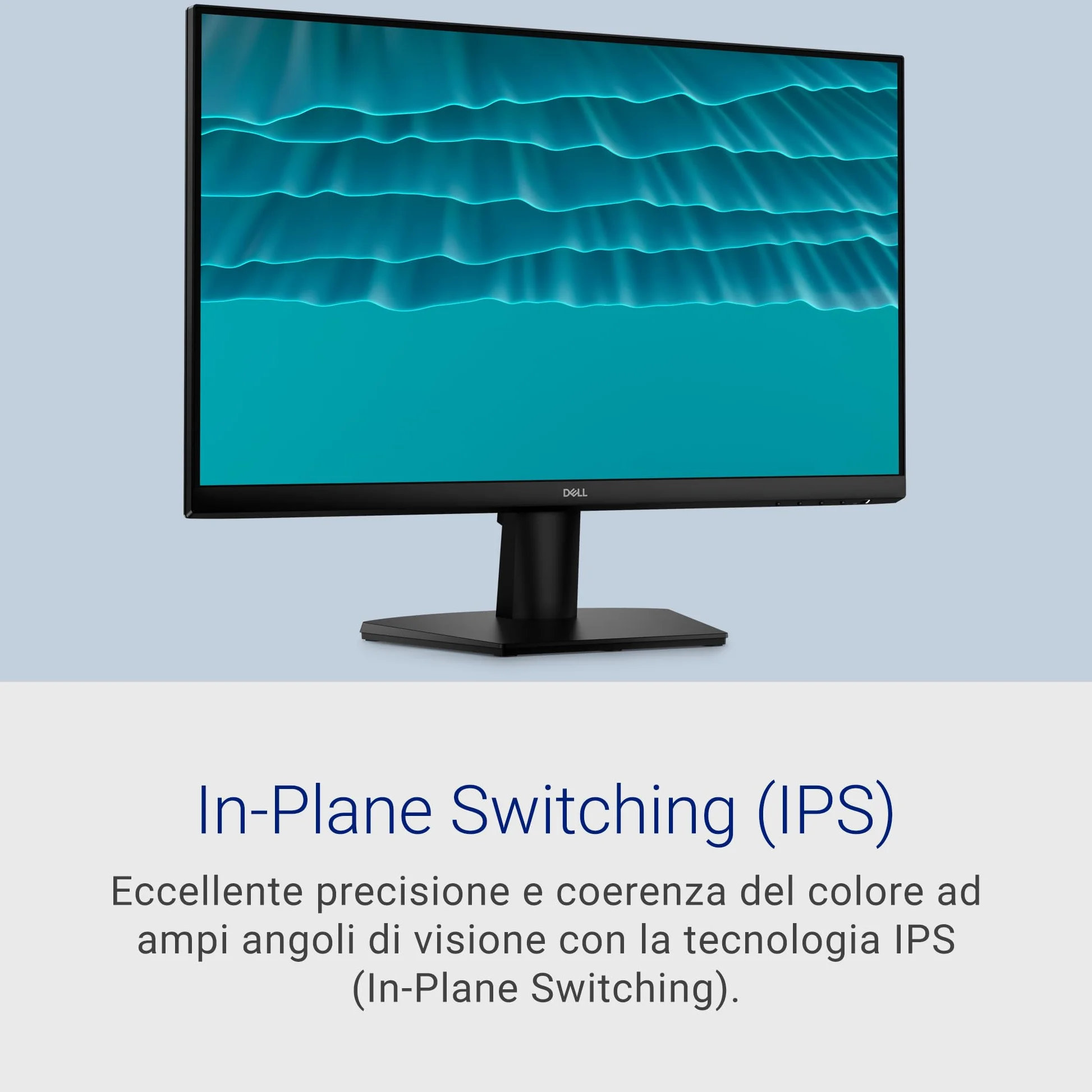 Dell 24 Monitor - SE2426H, Full HD (1920x1080), 144Hz, IPS, 1ms MPRT, AMD FreeSync, VESA (100x100mm), 2 HDMI, 3 Anni di Garanzia, Nero