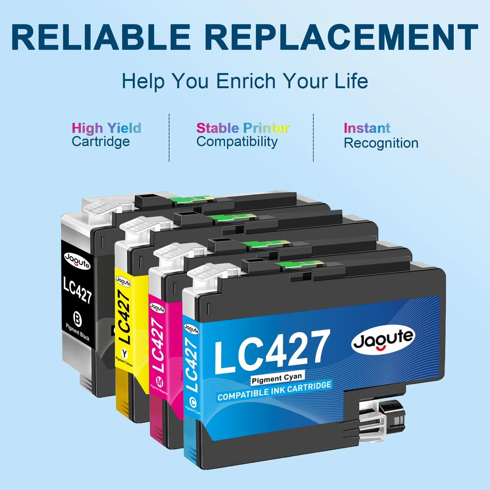 LC427 LC 427 Cartucce d'inchiostro Compatibile con Brother LC427 LC427XL per Stampante Brother MFC-J5955DW MFC-J6955DW MFC-J6957DW MFC-J6959DW HL-J6010DW MFC5955 MFC6955 MFC6957
