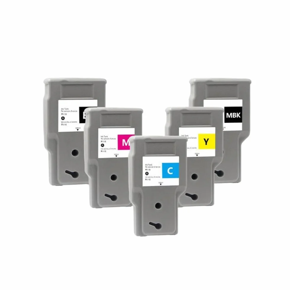 Cartuccia di inchiostro compatibile da 300 ml per TM-200 TM-205 TM-300 TM-305 TM-350 TM-355 TM-250 TM-255 Stampanti PFI-321 PFI-320(1 set)