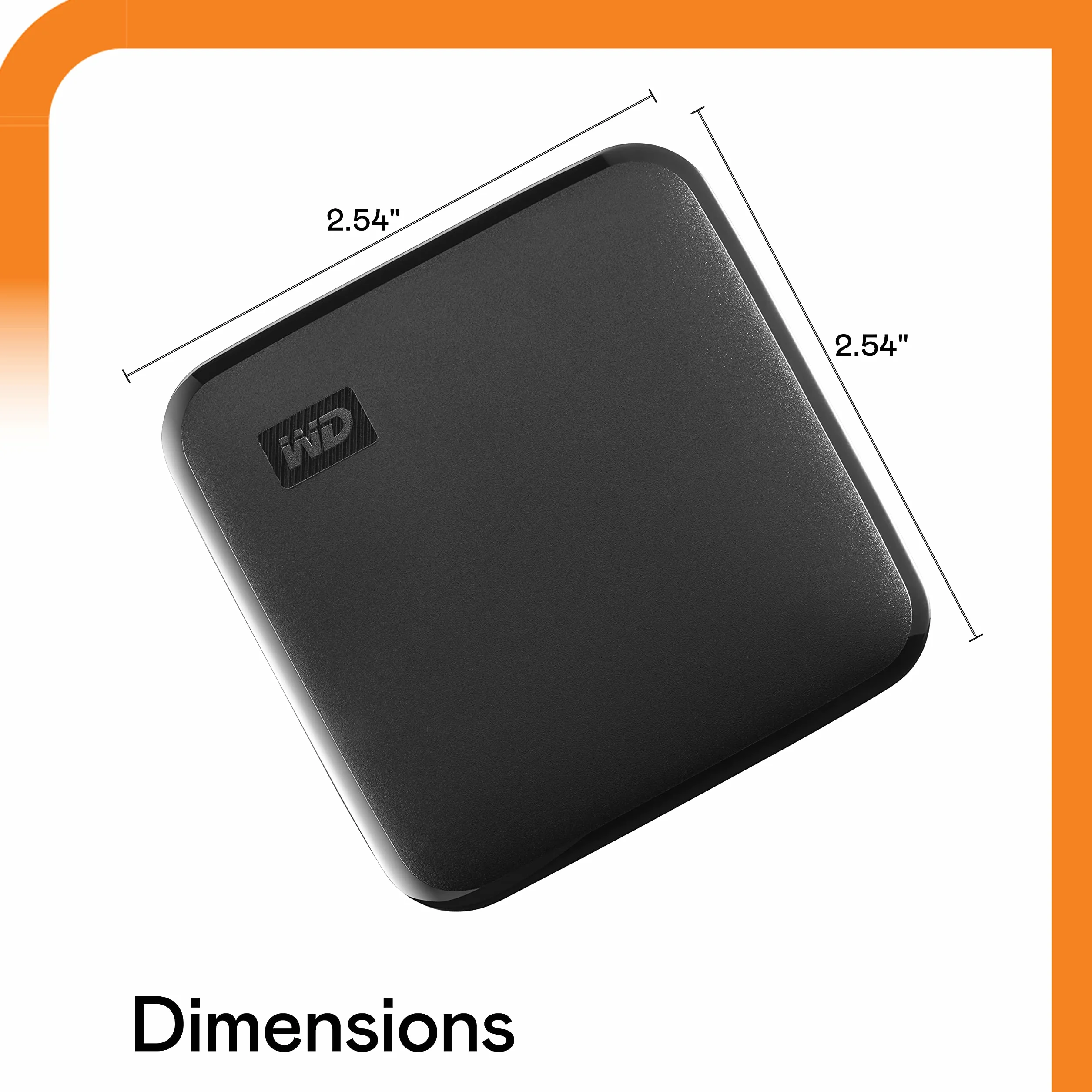 WD Elements SE 1 TB Portatile SSD, Unità a stato solido, velocità di lettura fino a 400 MB/sec