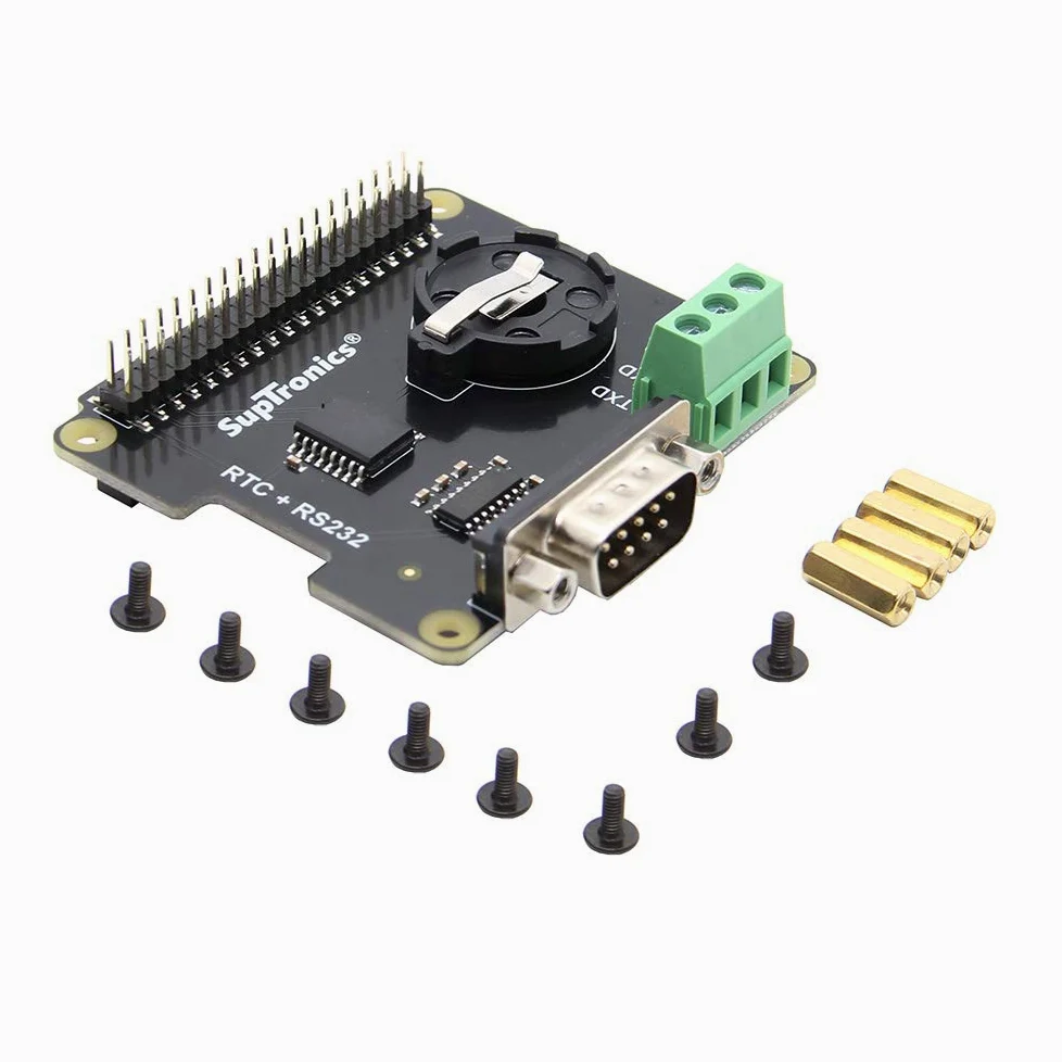 BliliDIY Scheda Di Espansione X230 Rs232 Seria Port \U0026 Real-Time Clock (Rtc) Per Raspberry Pi