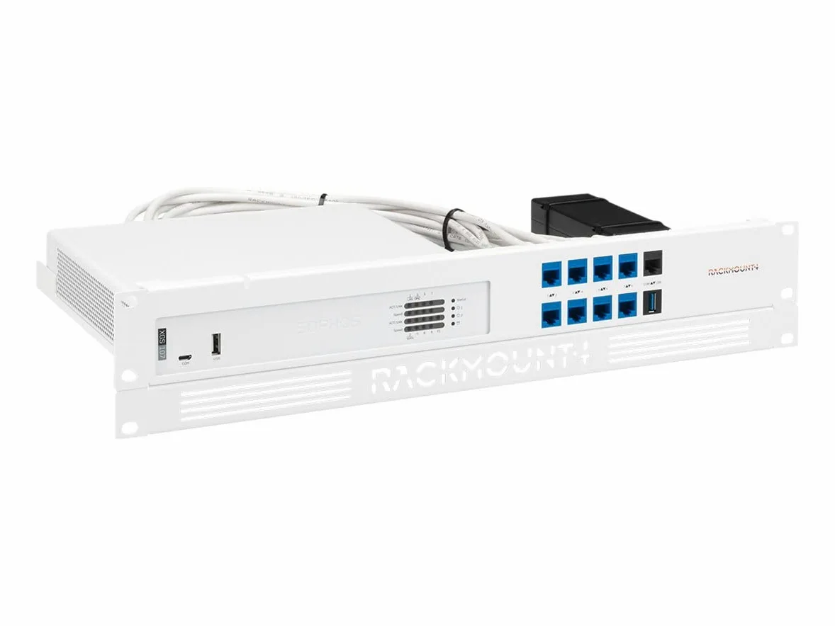 Rackmount.it SORACK - Configurazione di rete - Montaggio rack - bianco segnale (RAL 9003) - Kit per Sophos XGS 87/107, RM-SR-T11