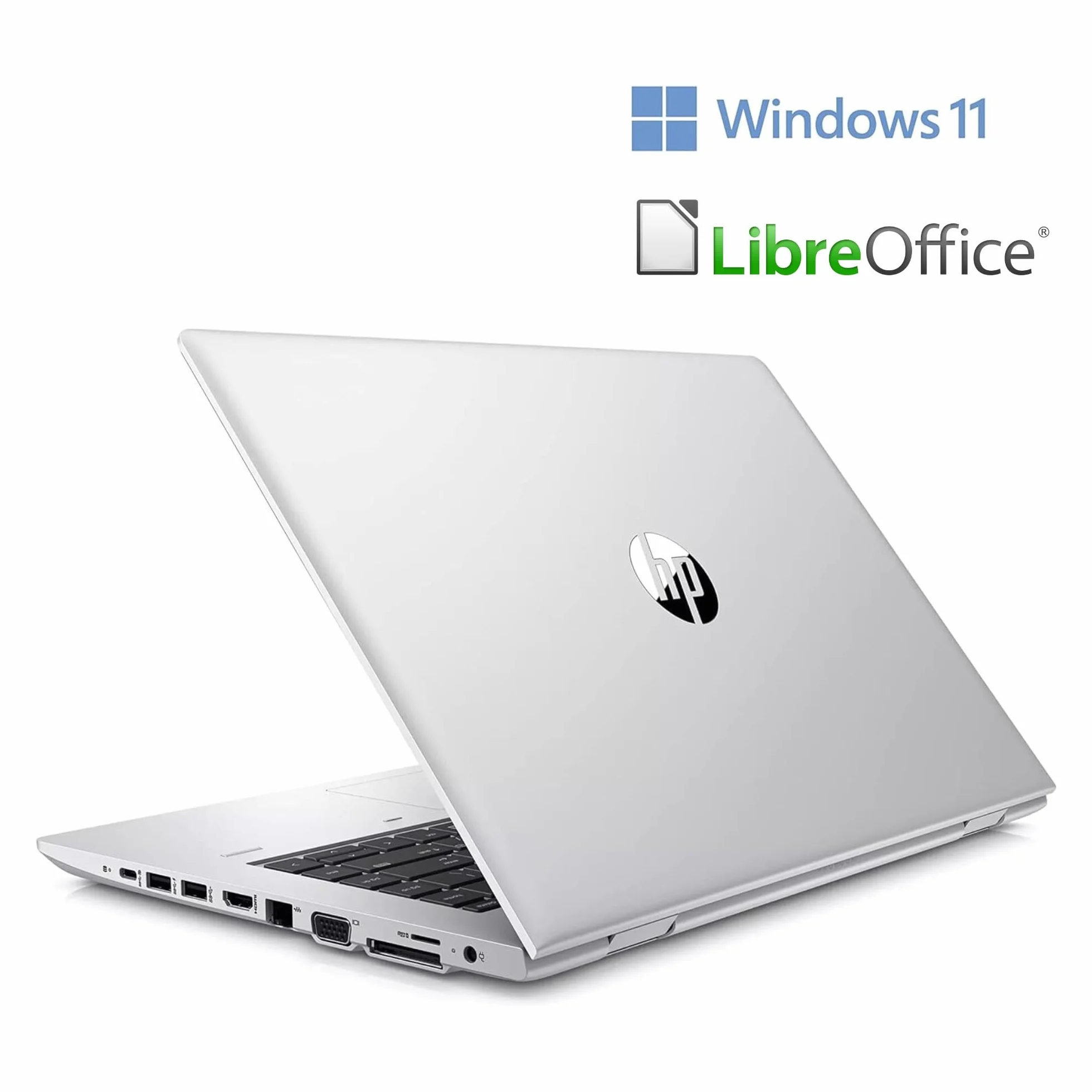 HP ProBook 650 G5 intel i5-8250U Intel Core i5 di 8 gen. 15.6" HD Libre Office, Ram 16GB SSD 512Gb, 3 x usb 3.0, 1 x HDMI, Wi-Fi, W11 (Ricondizionato)