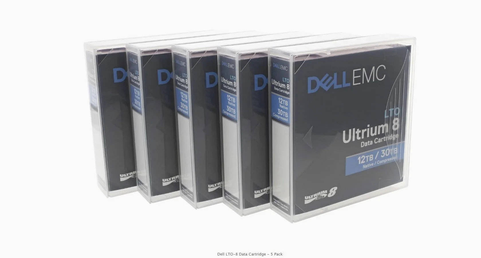 Dell - Kit Clienti - 5 x LTO Ultrium 8-12 TB / 30 TB
