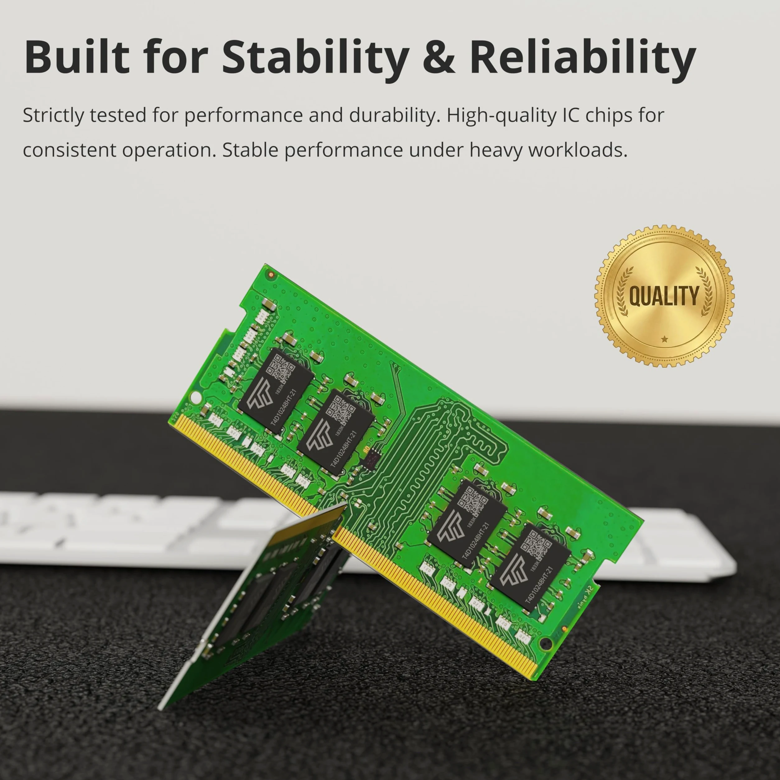 Timetec 8GB DDR4 2133MHz (PC4-2133P) PC4-17000 SODIMM RAM per laptop, mini PC e computer All-in-One – Non-ECC Unbuffered, 260 pin, 1,2V CL15 modulo di memoria