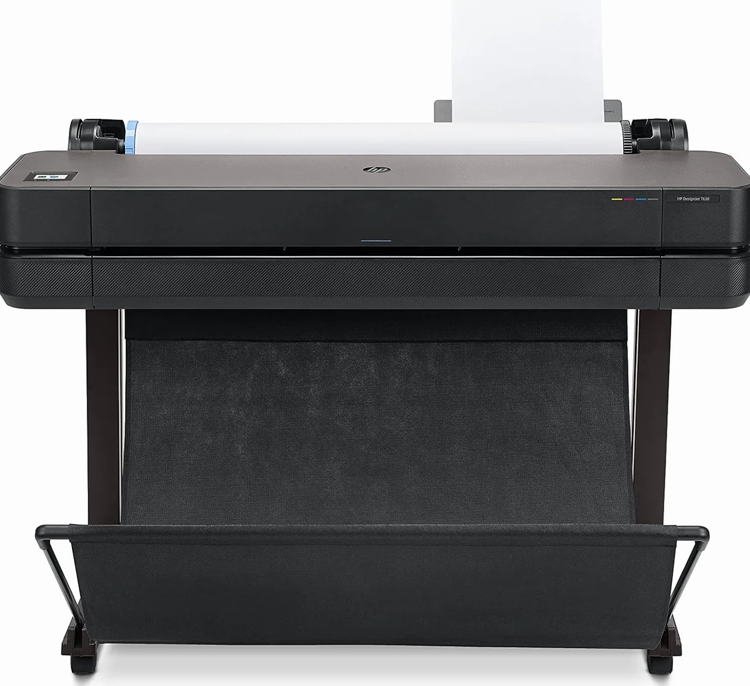 HP DesignJet T630 Stampante per Grandi Formati da 91 cm 5HB11A, Formati supportati da A4 ad A0, velocità 76 Pagine A1 all’Ora, Gigabit Ethernet, USB Hi-Speed 2.0, Wi-Fi, Garanzia 1 Anno, Nero