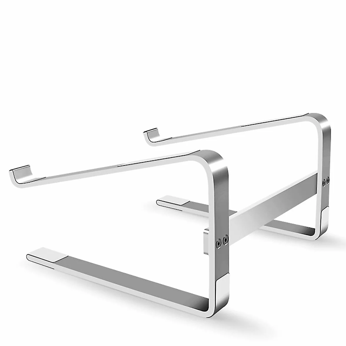 MMOBIEL Supporto Alto per Laptop - Supporto per Laptop da 10 a 18 Pollici - Ventilato Universale da Scrivania Compatibile con MacBook, ASUS, Acer e Altro – Alluminio