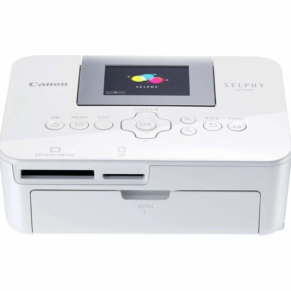 Canon Selphy CP1000 Stampante Fotografica Compatta a Sublimazione 300x300 dpi Bianco