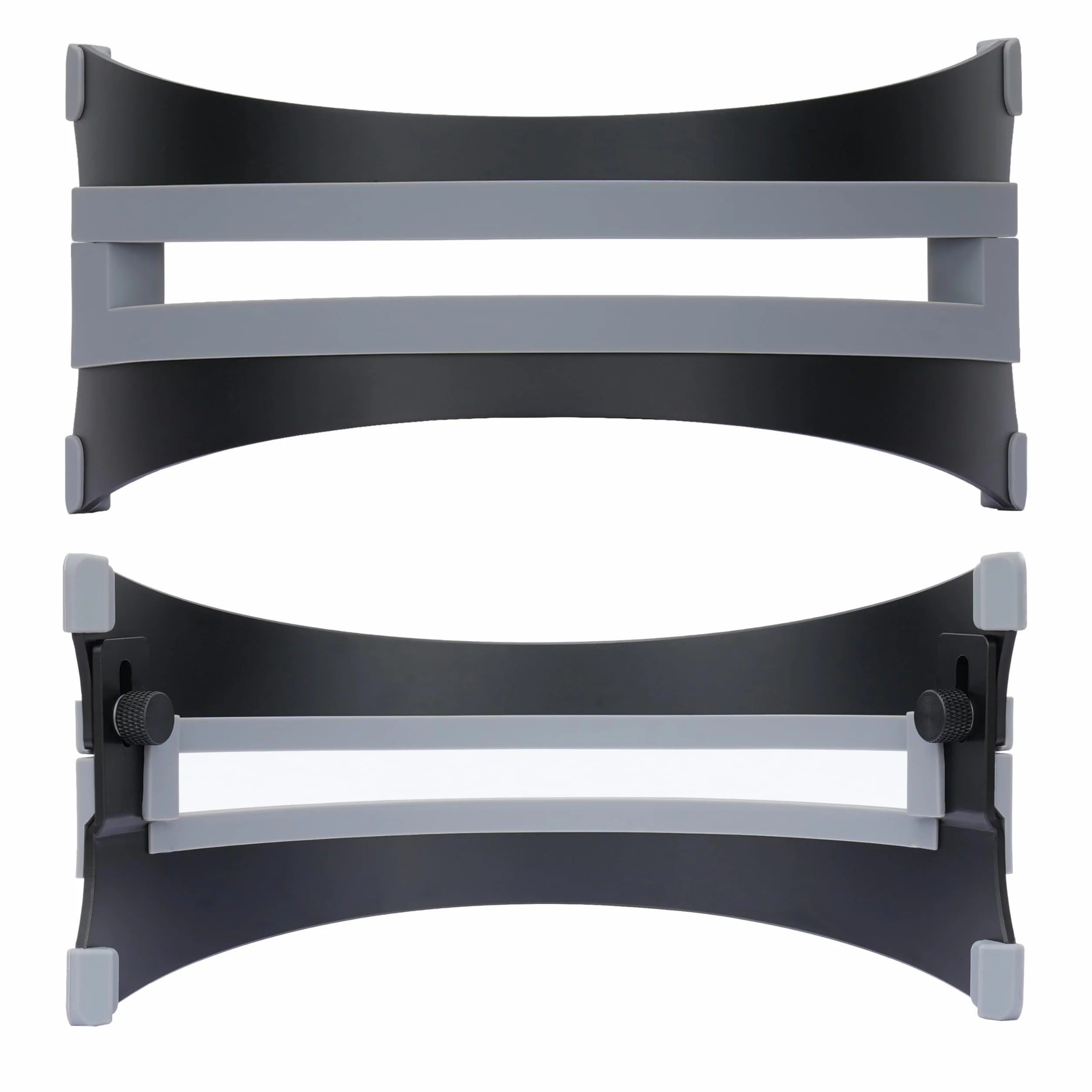 Supporto Verticale Regolabile per Laptop-Alluminio 6061, Precisione CNC, Finitura Anodizzata, Adatto a Tutti i Laptop Inclusi Quelli da 17 Pollici, Design Ventilato, Pad Antiscivolo in Silicone