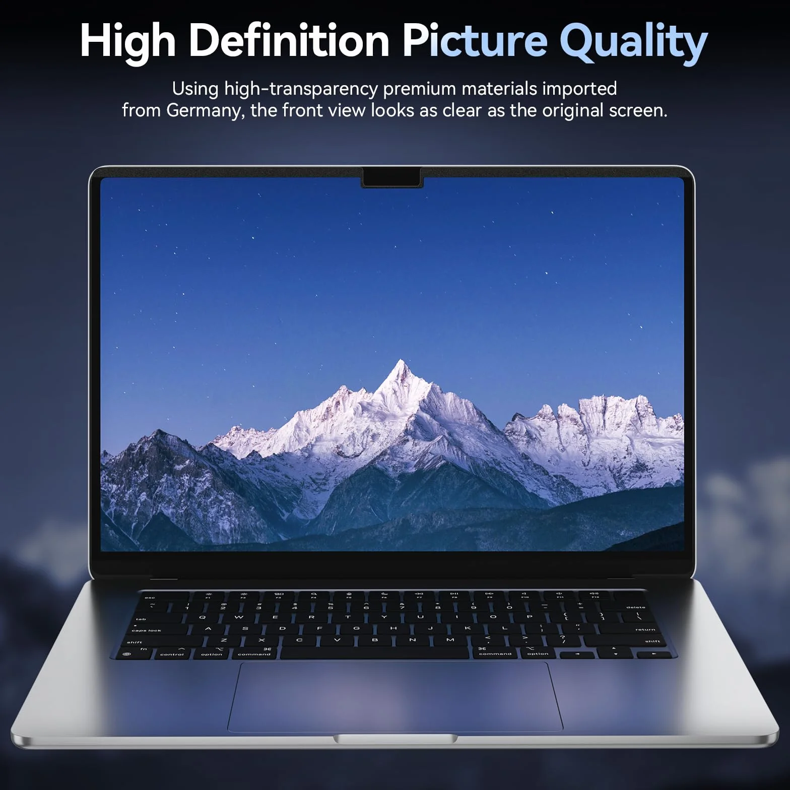 Protescreen Filtro Privacy Magnetico Premium per Macbook Air 13.6 Pollici (2025-2022,M4/M3/M2), Rimovibile Protezione schermo per Mac Air 13 M3 2024, Filtro Anti Spia Anti-Luce Blu