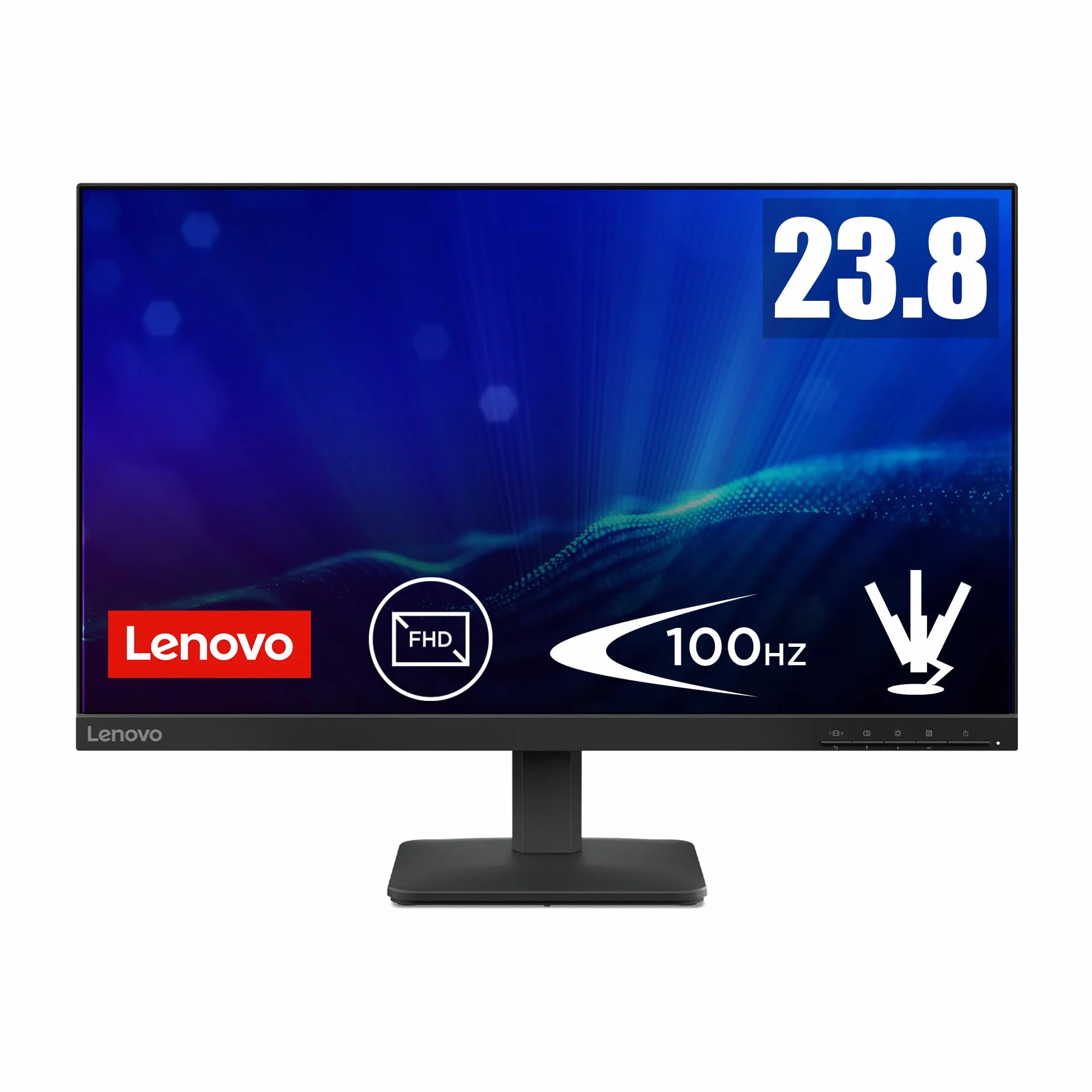 Lenovo L24‑41 24 Pollici Full HD IPS Monitor 100Hz Regolabile Eye Care HDMI VGA