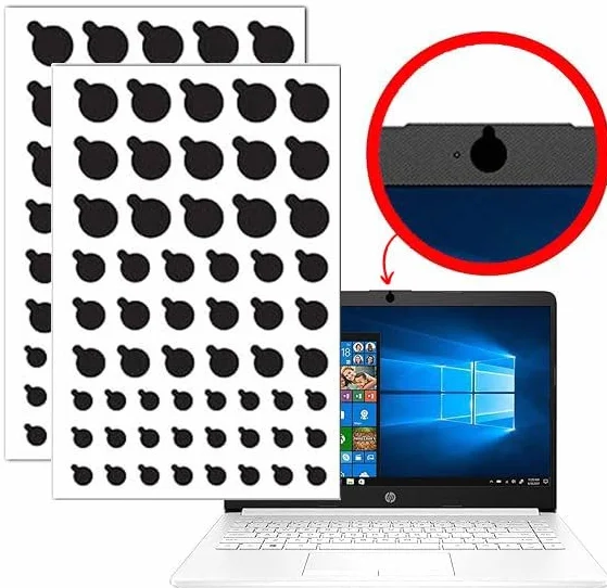2 Confezioni (114 Unità) | Copertura Fotocamera Mobile e Webcam per Computer | Adesivo Portatile | Tappare Macchina