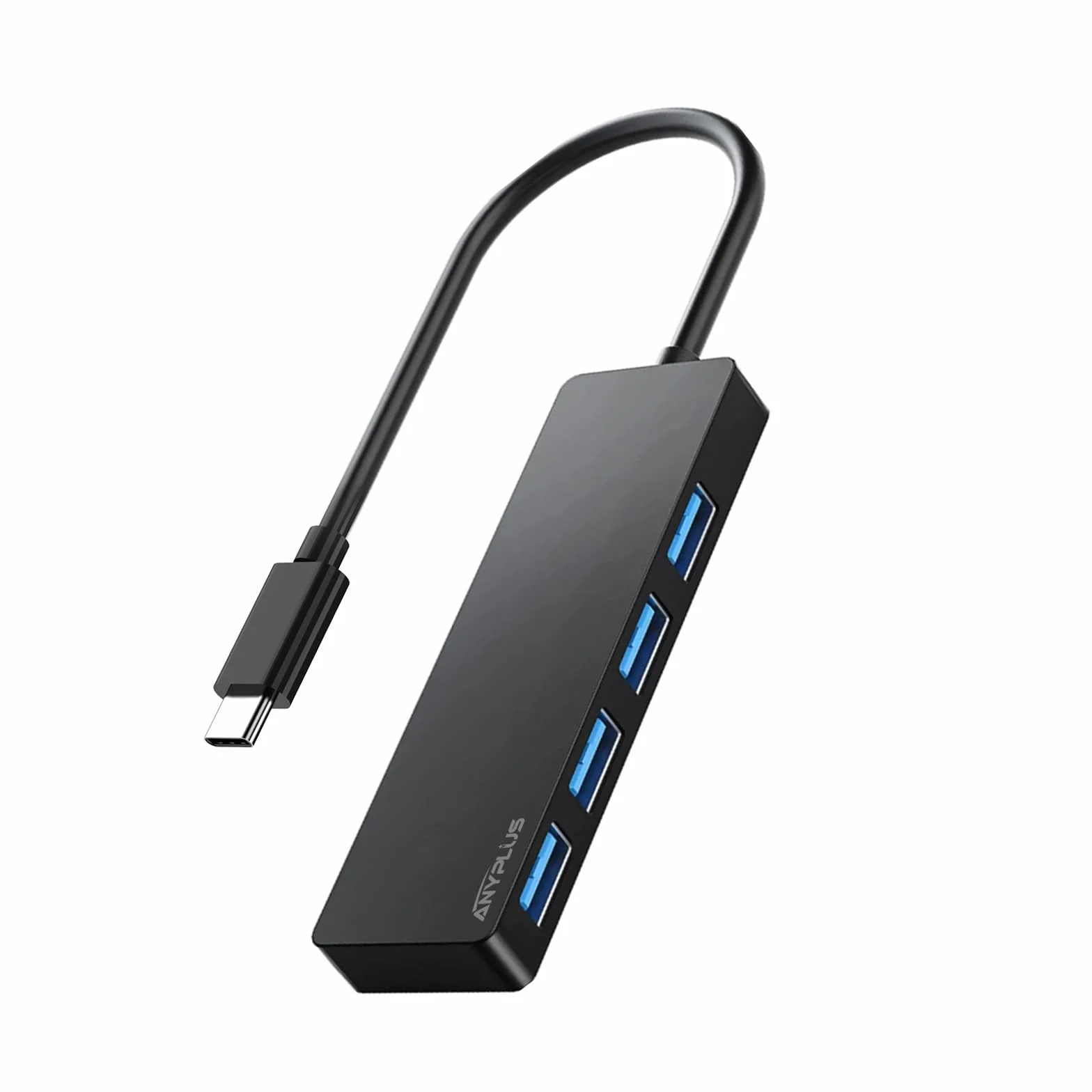 USB C Hub, 4 Ports USB 3.0 Hub Splitter with 5Gbps Data Transfer, USB C Splitter for Type C MacBook, Mac Pro, iMac, Surface, XPS, Flash Drive, Mobile HDD