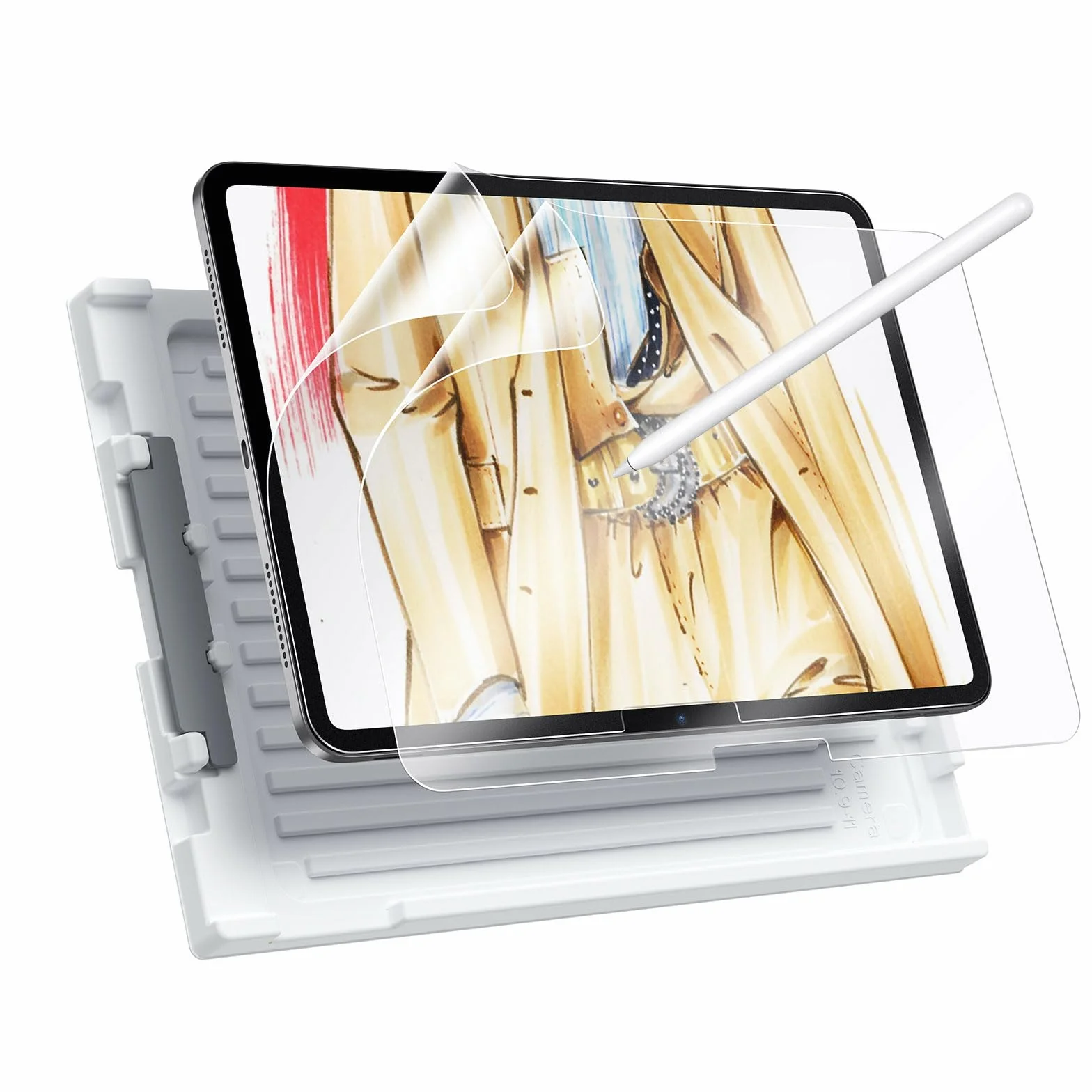 ESR 2 Pezzi Pellicola Protettiva per iPad Air 13" M4/M3/M2 (2026/2025/2024) Sensazione Foglio