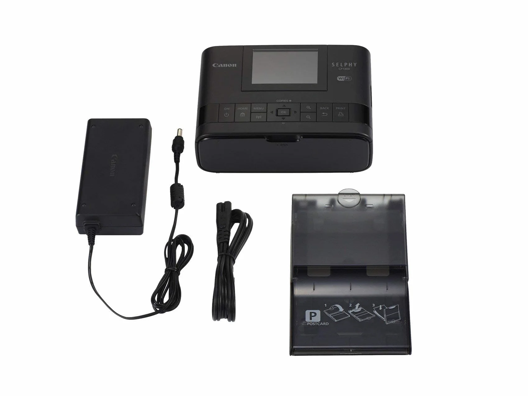 Canon Selphy CP1300 stampante fotografica a sublimazione wireless nera
