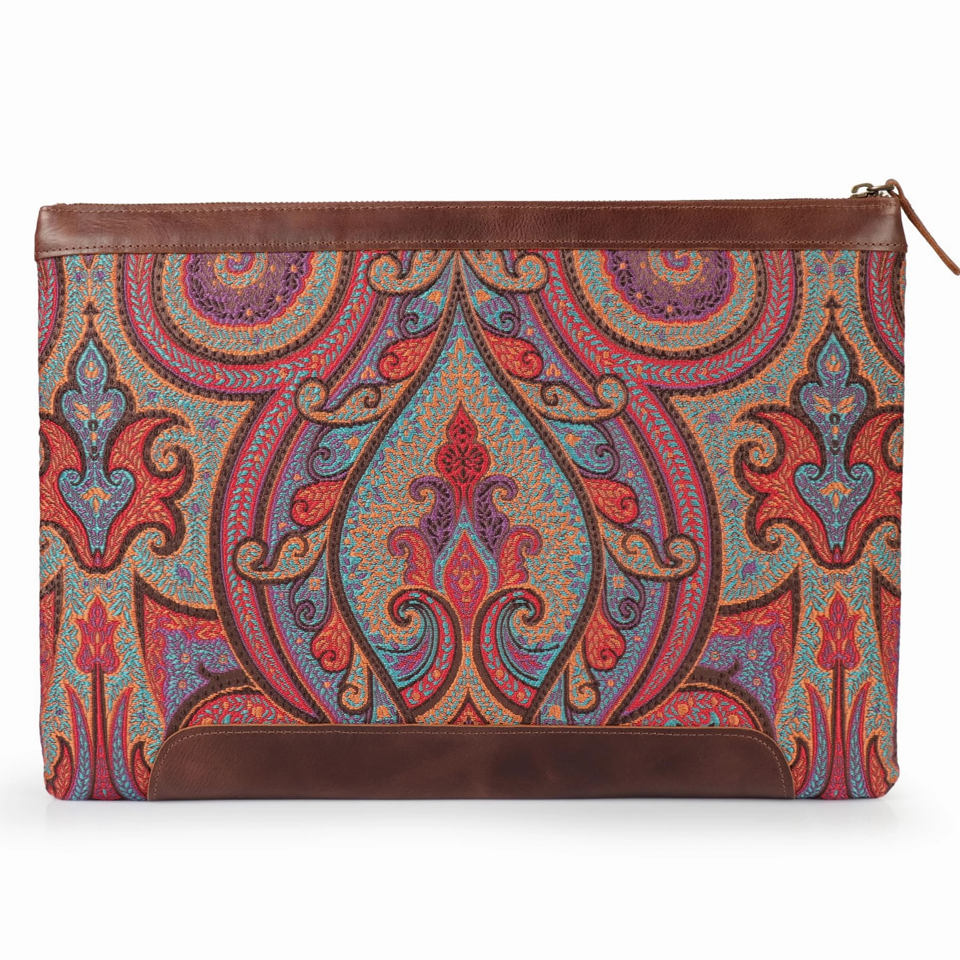 Londo Custodia per laptop in vera pelle - Protezione elegante per MacBook M1 M2 M3 M4 Pro Max