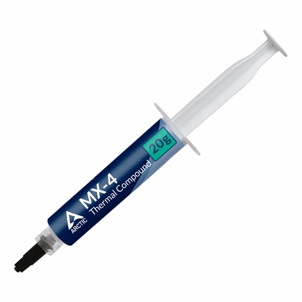 ARCTIC MX-4 (20 g) Premium Performance Pasta Termica CPU CPUper tutti i processori (CPU, GPU - PC, PS4,), conducibilità termica molto alta, lunga durabilità, thermal paste, non conduttiva
