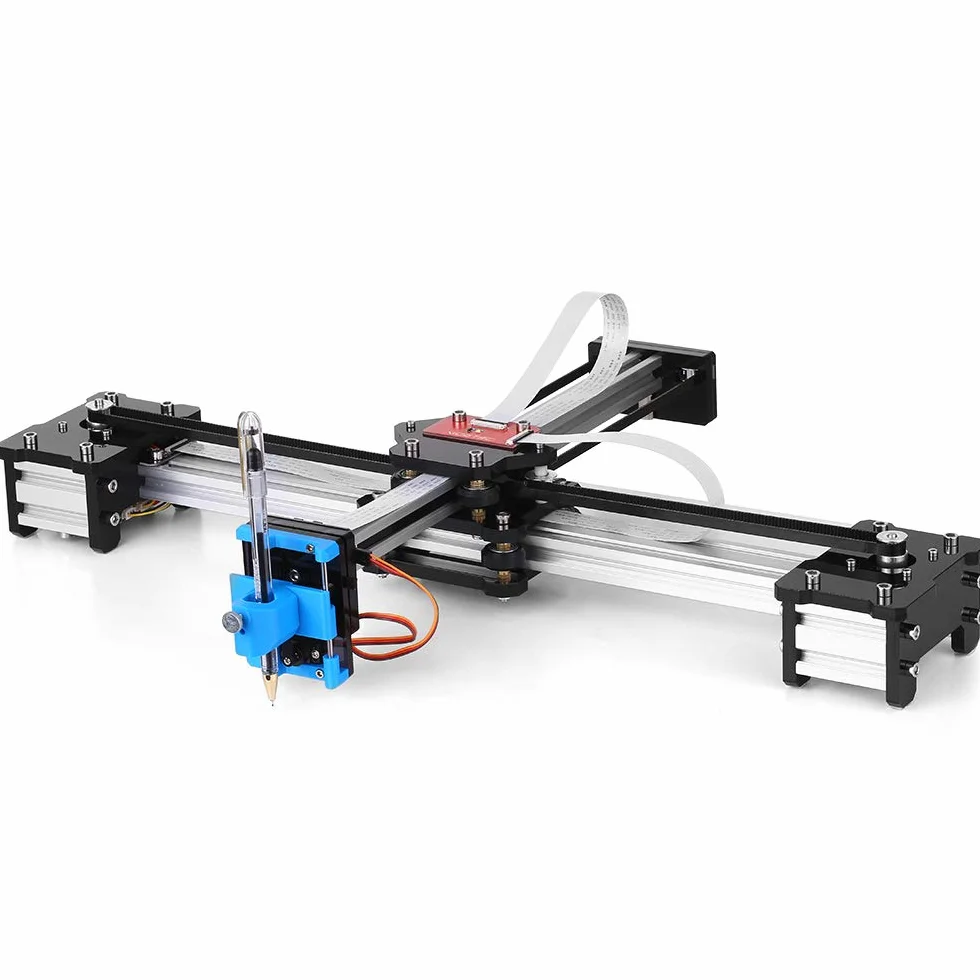 Desktop fai da te montato XY plotter penna disegno robot macchina pittura calligrafia robot kit 100-240 V