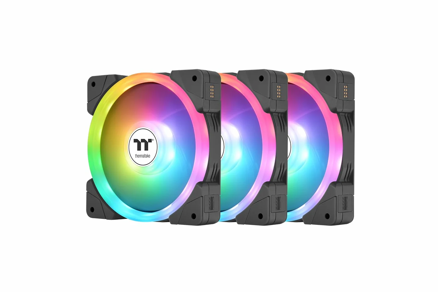 Thermaltake SWAFAN EX12 ARGB Ventola di raffreddamento per PC bianca TT Premium Edition 3 Fan Pack