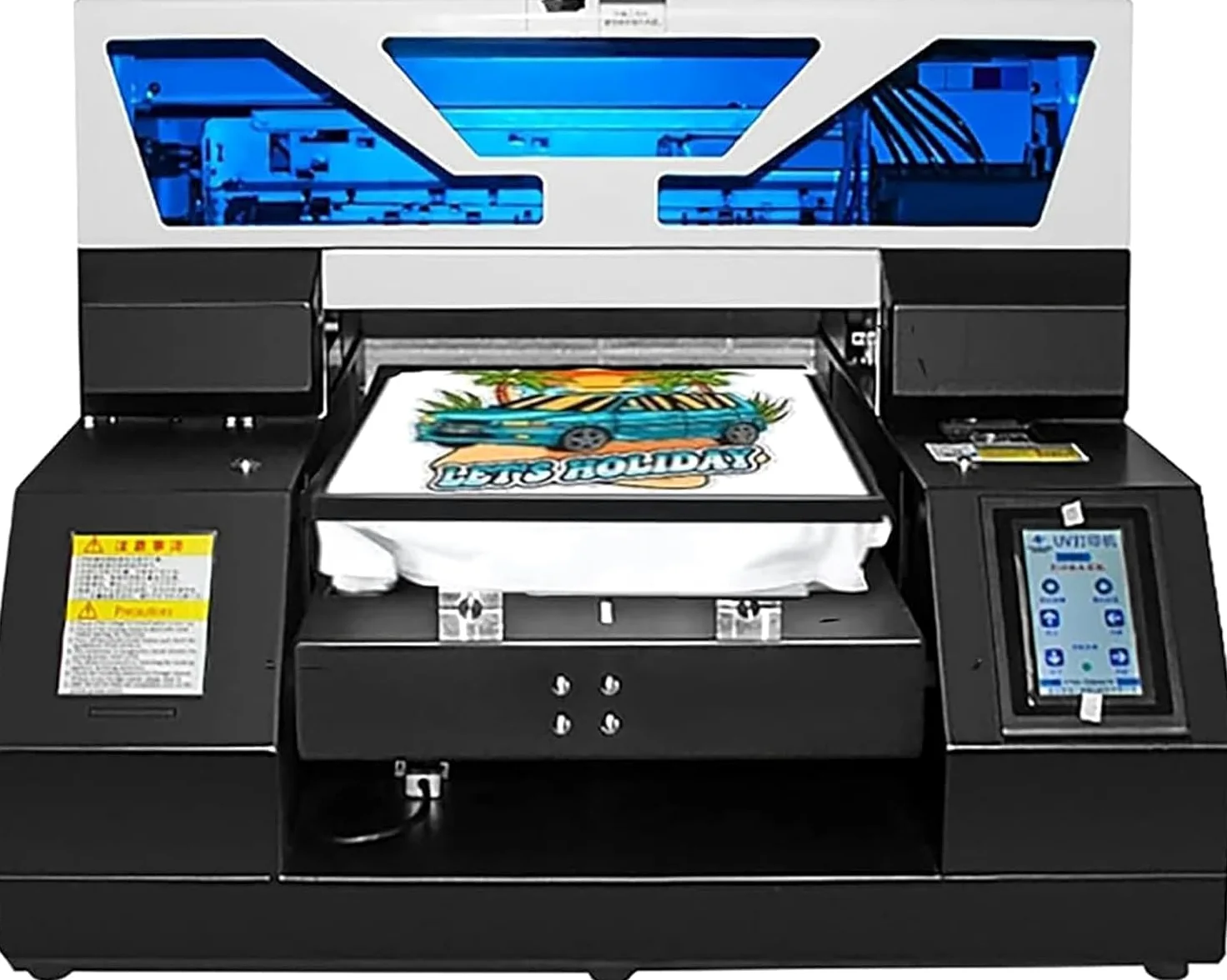 Stampante A3 UV DTG Printer stampante Inkjet Multifunzione Automatico Stampante Con Ink 2880x1440dpi per Vestiti T-shirt Bottiglie Bag PVC Legno Custodia del telefono Leather Plastica Carte etc.
