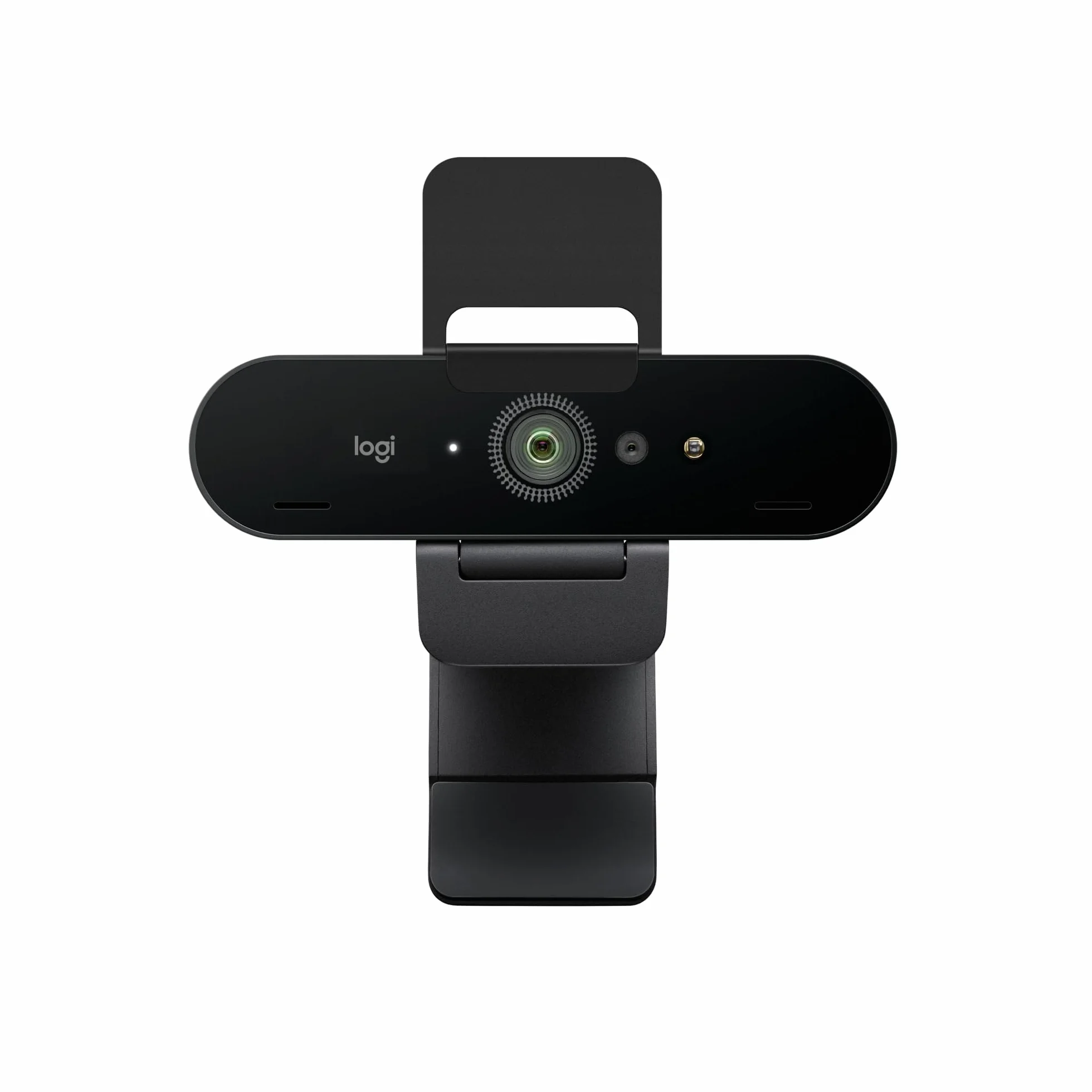 Logitech Brio 4K Webcam for Business, accesso biometrico con Windows Hello, correzione automatica dell'illuminazione, cancellazione del rumore, Microsoft Teams, Zoom, Google Meet, PC/Mac - Grafite