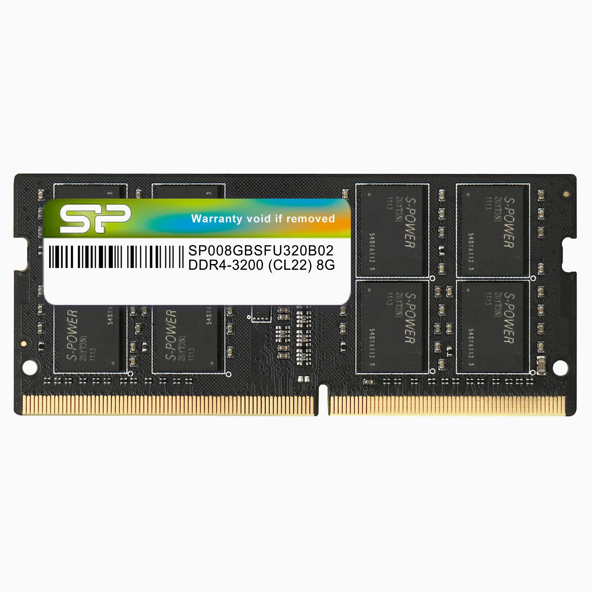Silicon Power - Memoria RAM DDR4 da 8 GB 3200 MHz (PC4-25600) CL22 SODIMM 260 pin 1,2 V Non-ECC per computer portatile notebook