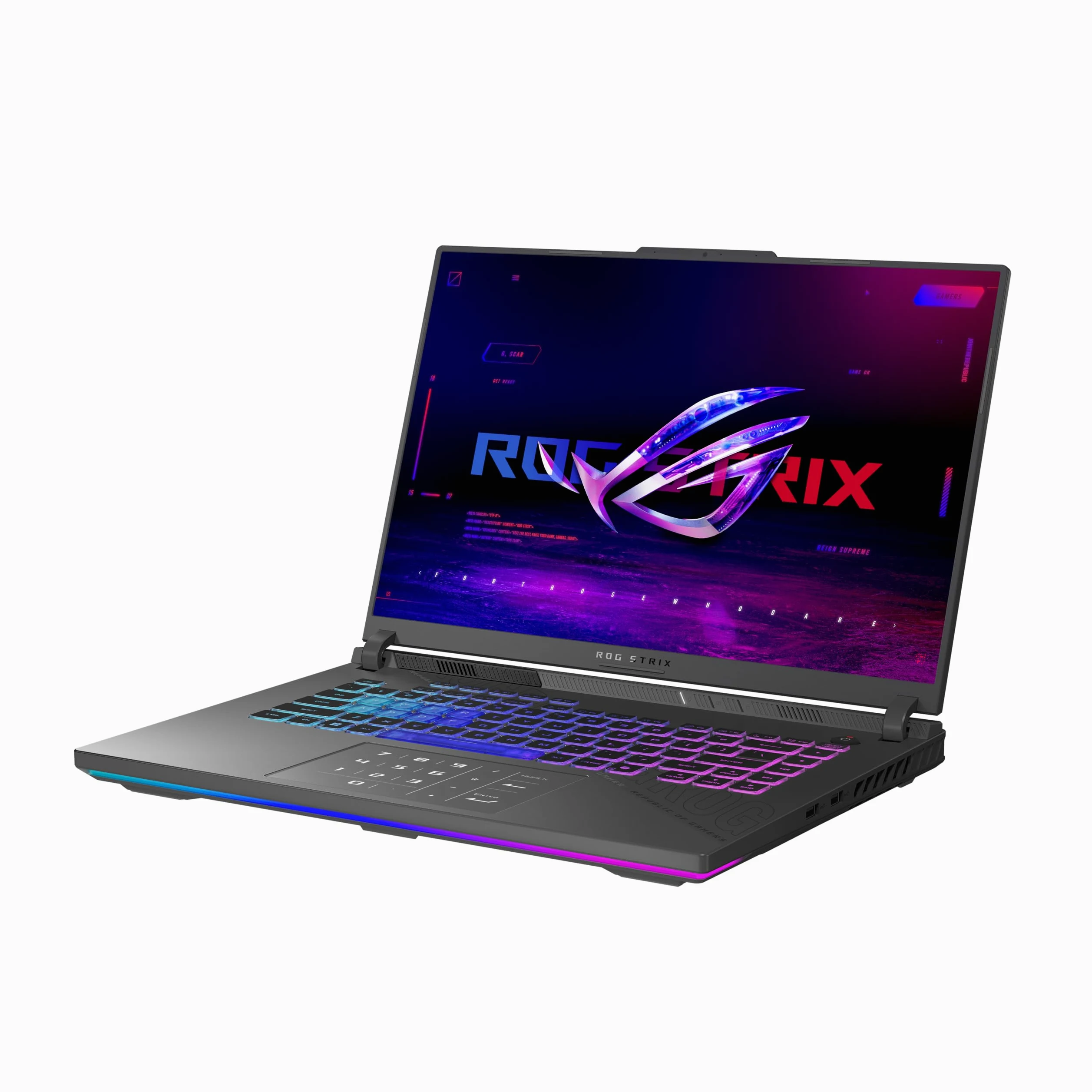 ASUS ROG Strix G16 G614FM#B0DYDYZG9D, Notebook con Monitor da 16" Anti-glare, 165Hz, processore AMD Ryzen™ 9 9955HX, RAM 16GB, 1TB SSD, NVIDIA® GeForce RTX™ 5060 8GB GDDR7, Win11 Home, Gray