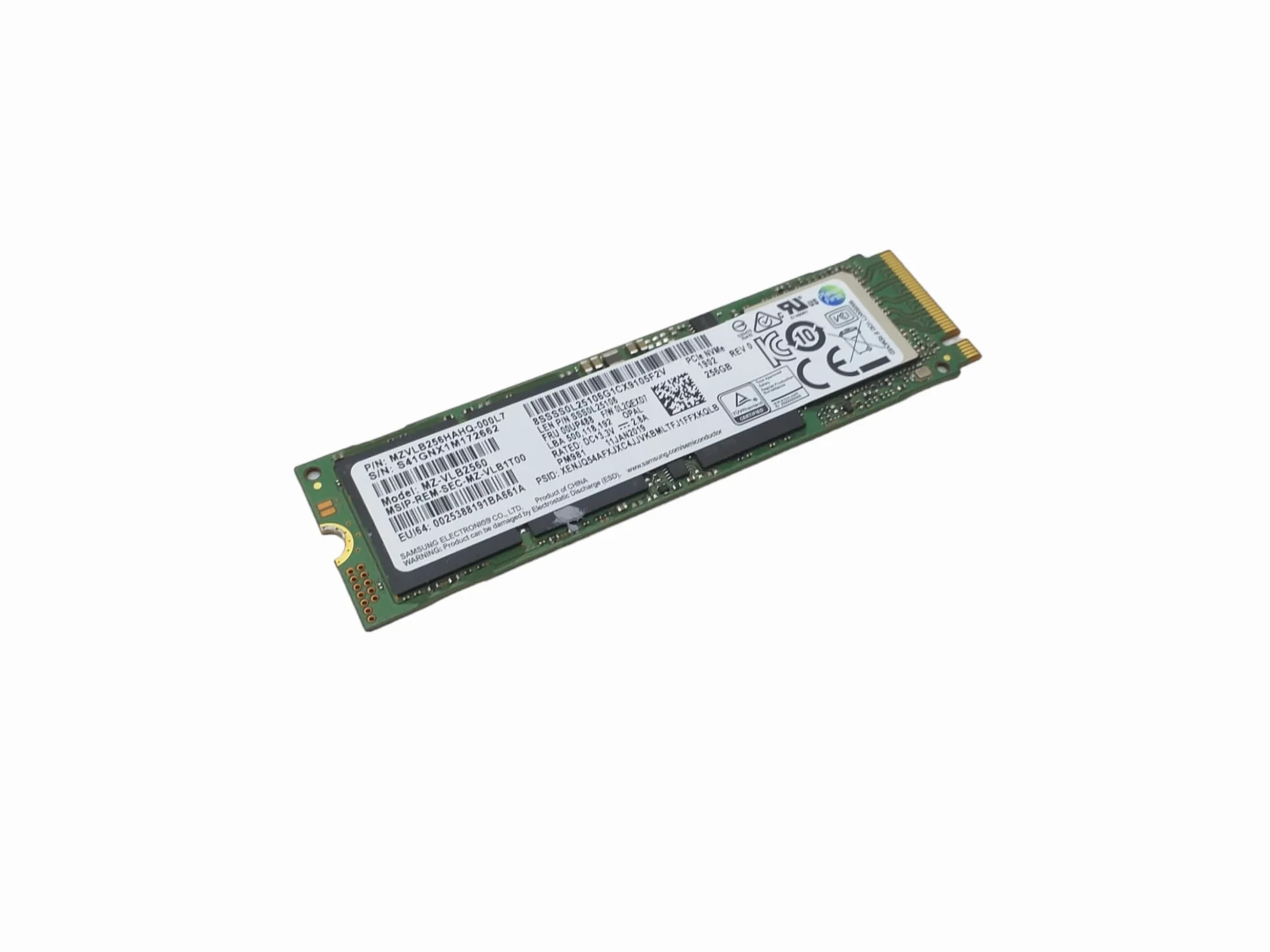 Lenovo SSD 256GB M.2 2280 PCIe NVMe (00UP488)