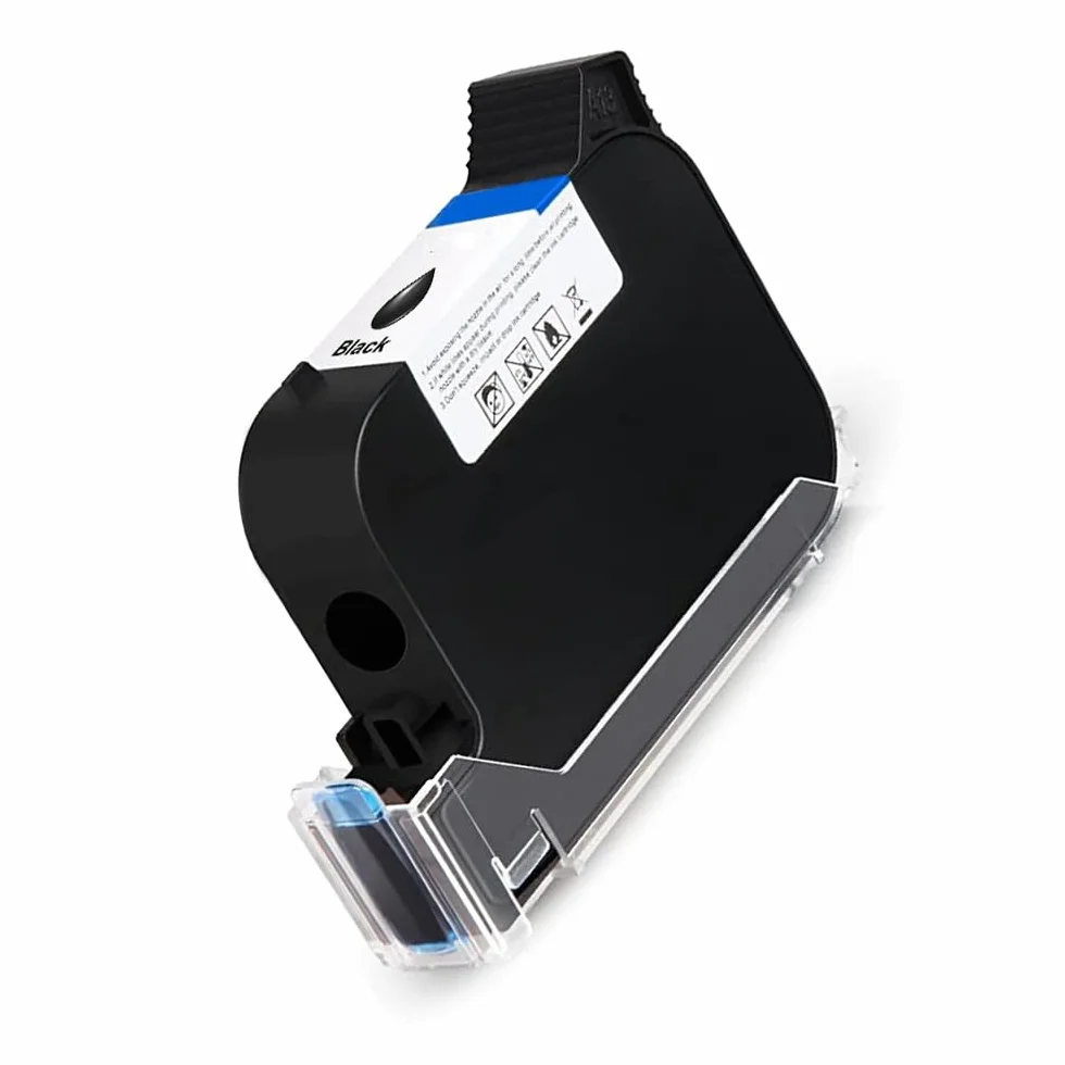 Cartuccia D'inchiostro Solvente ad Asciugatura Rapida per Stampante a Getto D'inchiostro Portatile BT-HH6105B2 B10 BT-HH6205B (Nero)