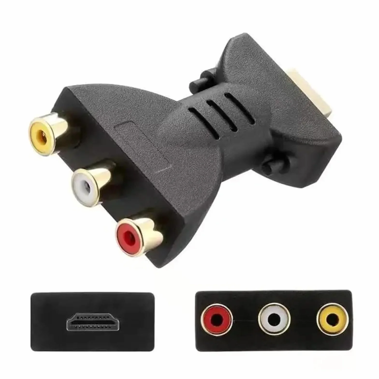 Adattatore HDMI a RCA 1080P HDTV2AV cavo convertitore per TV Box DVD