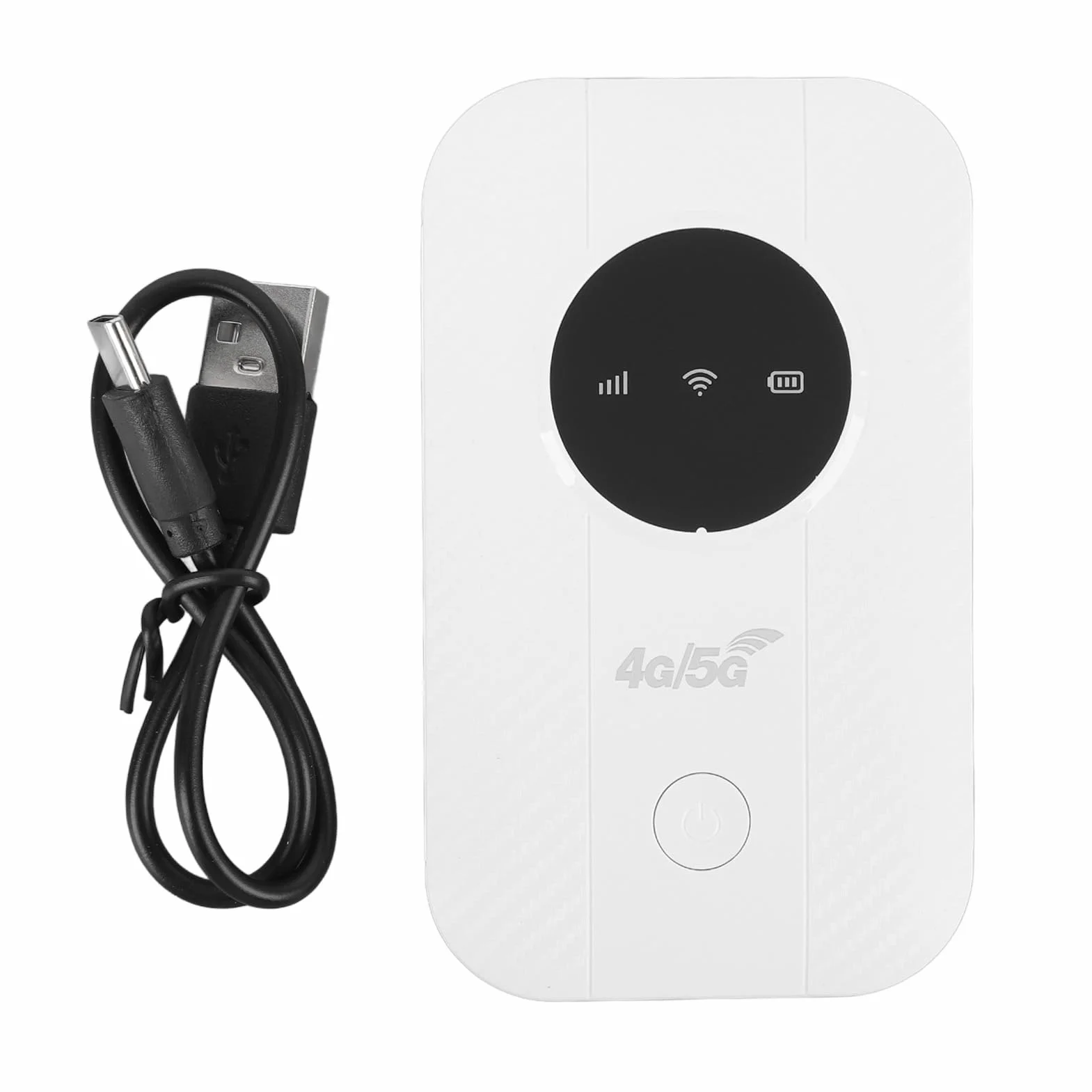 Router Hotspot Mobile 4G 5G con Slot per Schede SIM, WiFi da 300 Mbps, 10 Dispositivi Condivisi, Router Portatile 4G 5G per Viaggi di Lavoro in Viaggio
