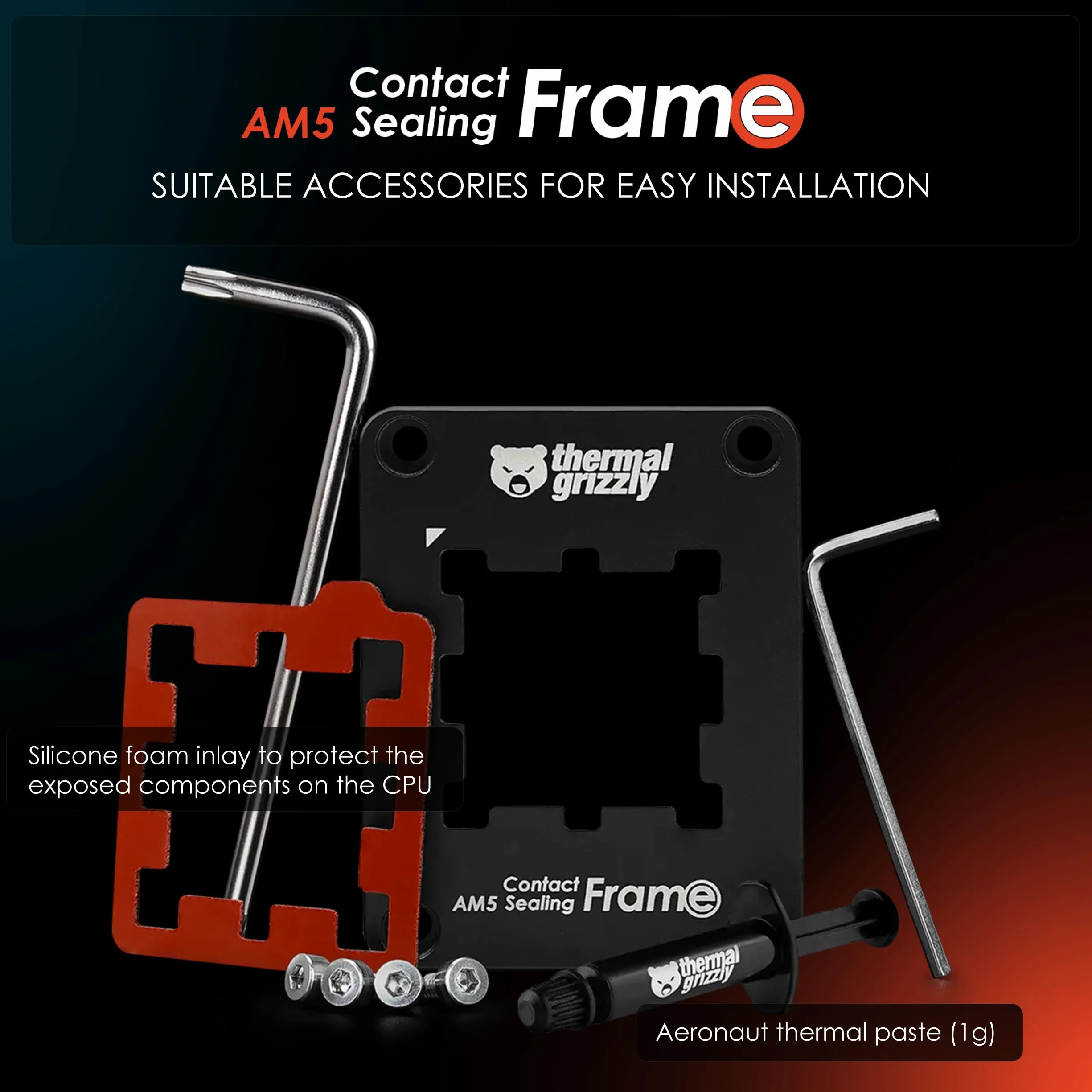 Thermal Grizzly AM5 Contact & Sealing Frame