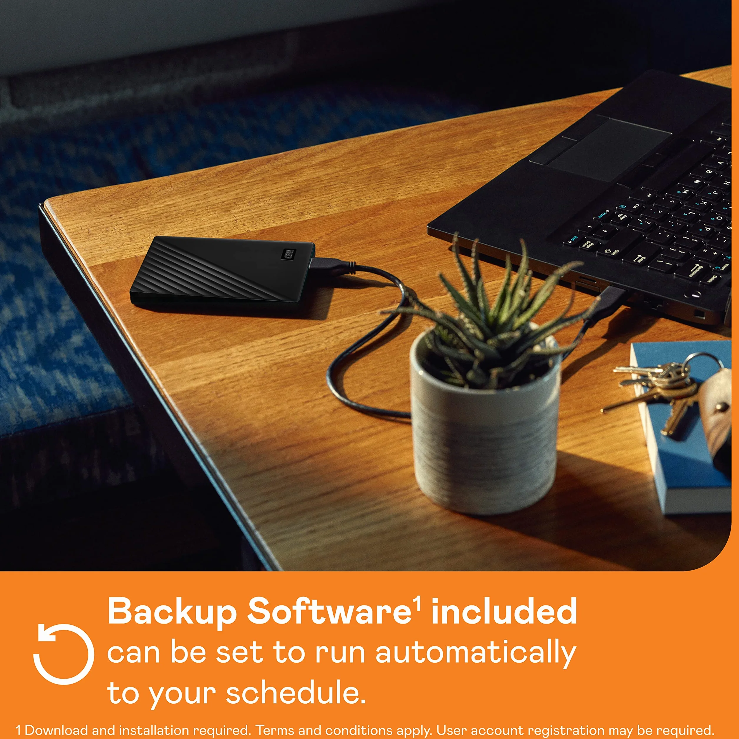WD 6TB My Passport Hard Disk Esterno Portatile, USB 3.2 Gen 1/USB 3.0, Protezion con password, Software per la gestion e il backup, Formatto per Windows, ChromeOS and MacOS, Nero