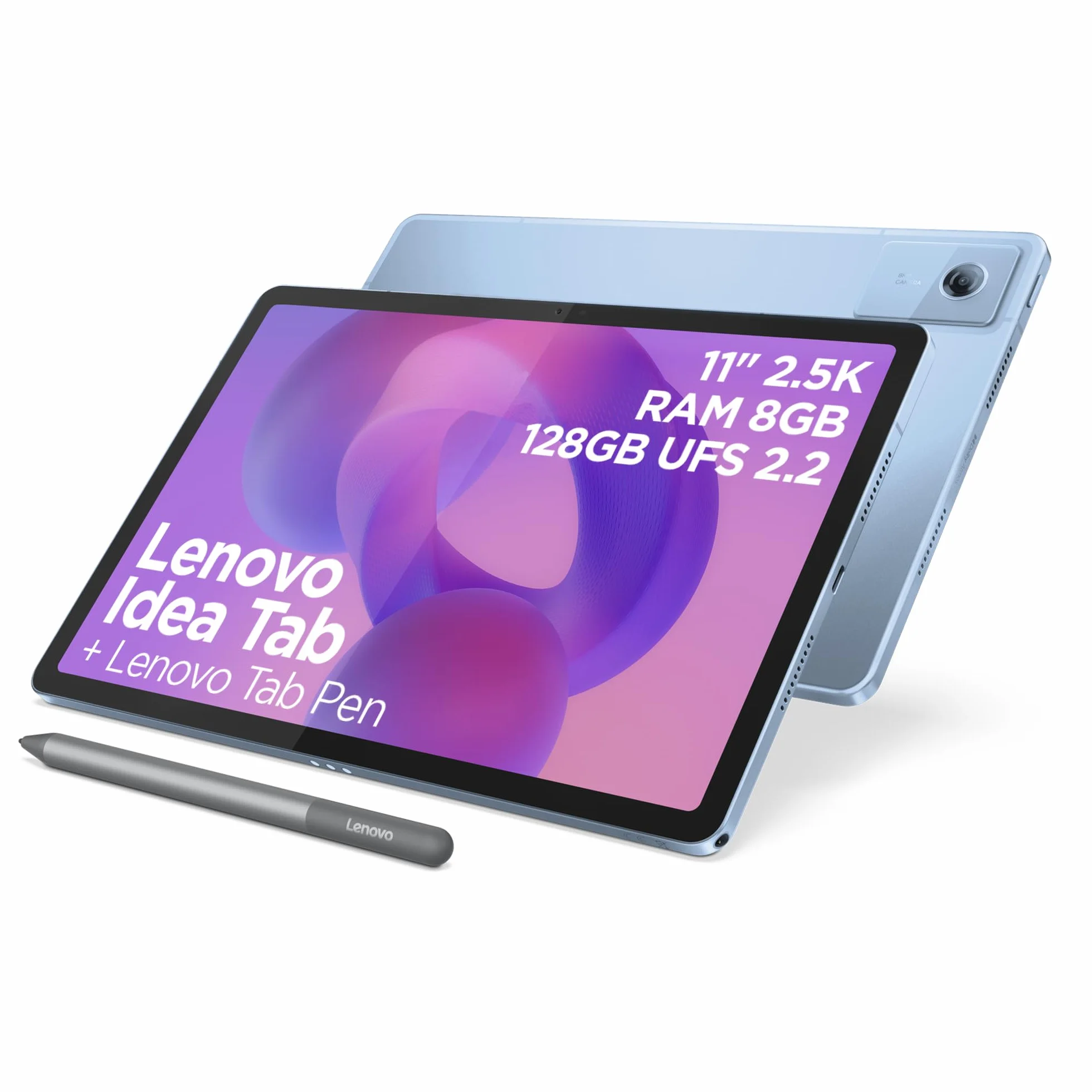 Lenovo Idea Tab Tablet 11" 2.5K 90Hz IPS 8GB RAM 256GB WiFi MediaTek Dimensity 6300 Android 15