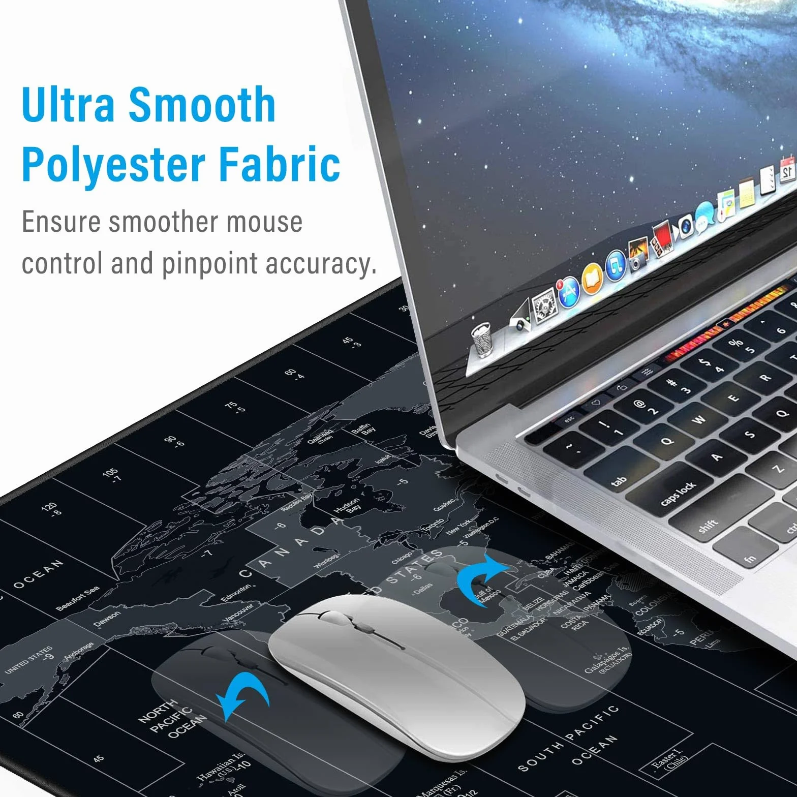 Tappetini per Il Mouse Gaming Mouse Pad XXL 900x400mm Tappetino scrivania Superficie di Strutturato Speciale