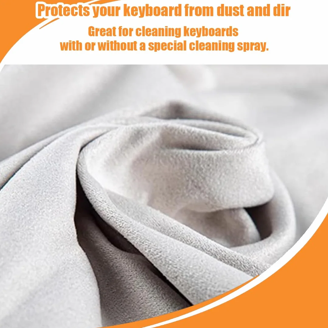 Panno per la pulizia dello schermo e della tastiera del computer portatile, compatibile con laptop da 15/16"