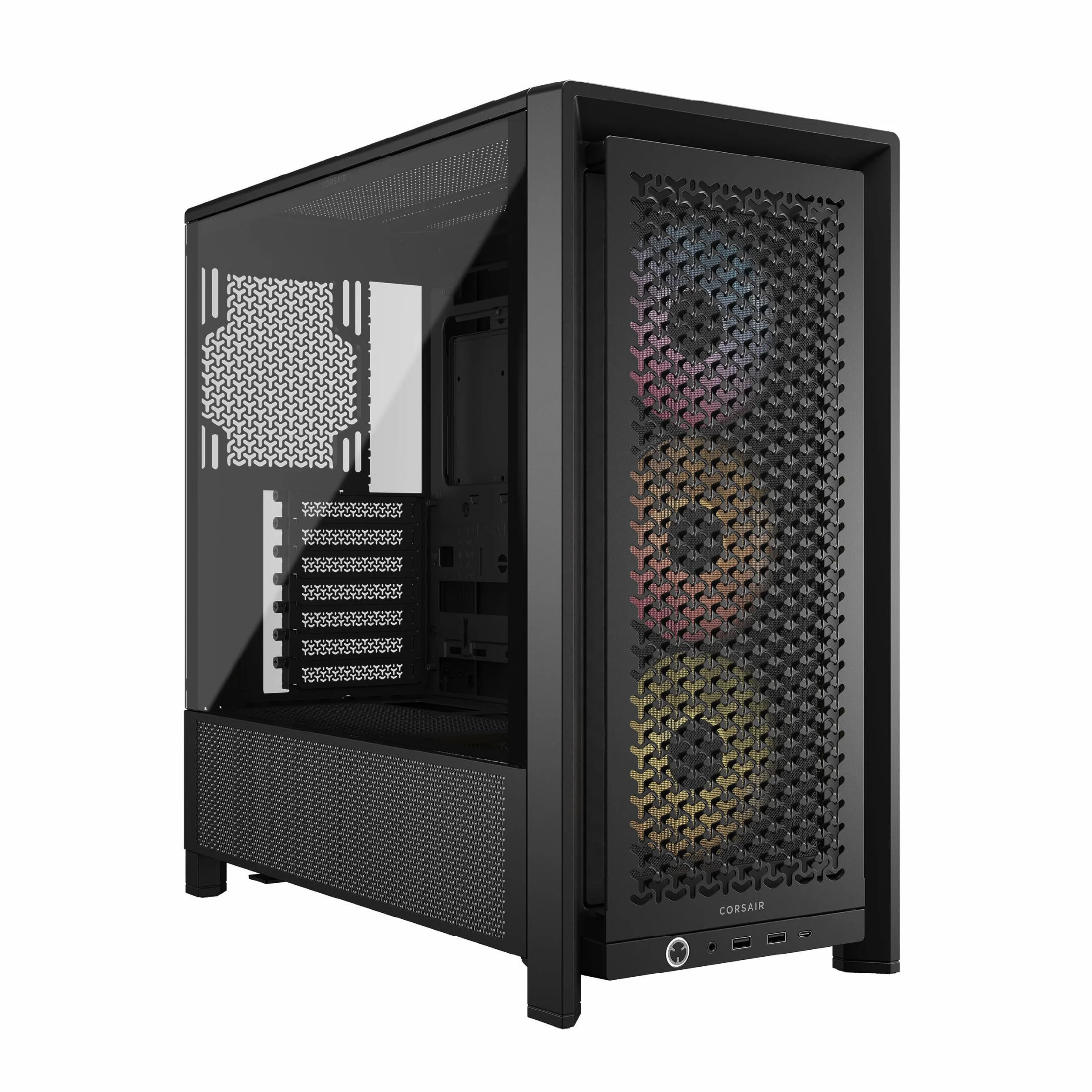 CORSAIR FRAME 4000D RS ARGB Case modulare Mid-Tower ATX Nero 3 ventole preinstallate